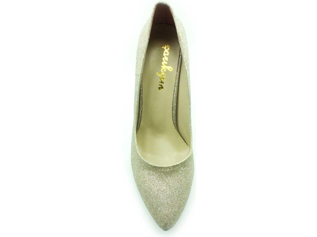 Çarıkçım Stiletto Kadın Ayakkabı Platin-Simli 61 700 görsel 4