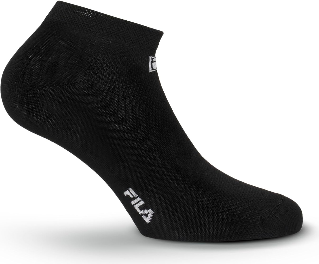 Esranın Dünyası Fıla Invısıble Socks Üniseks Yetişkin Çorap, Siyah, 35-38