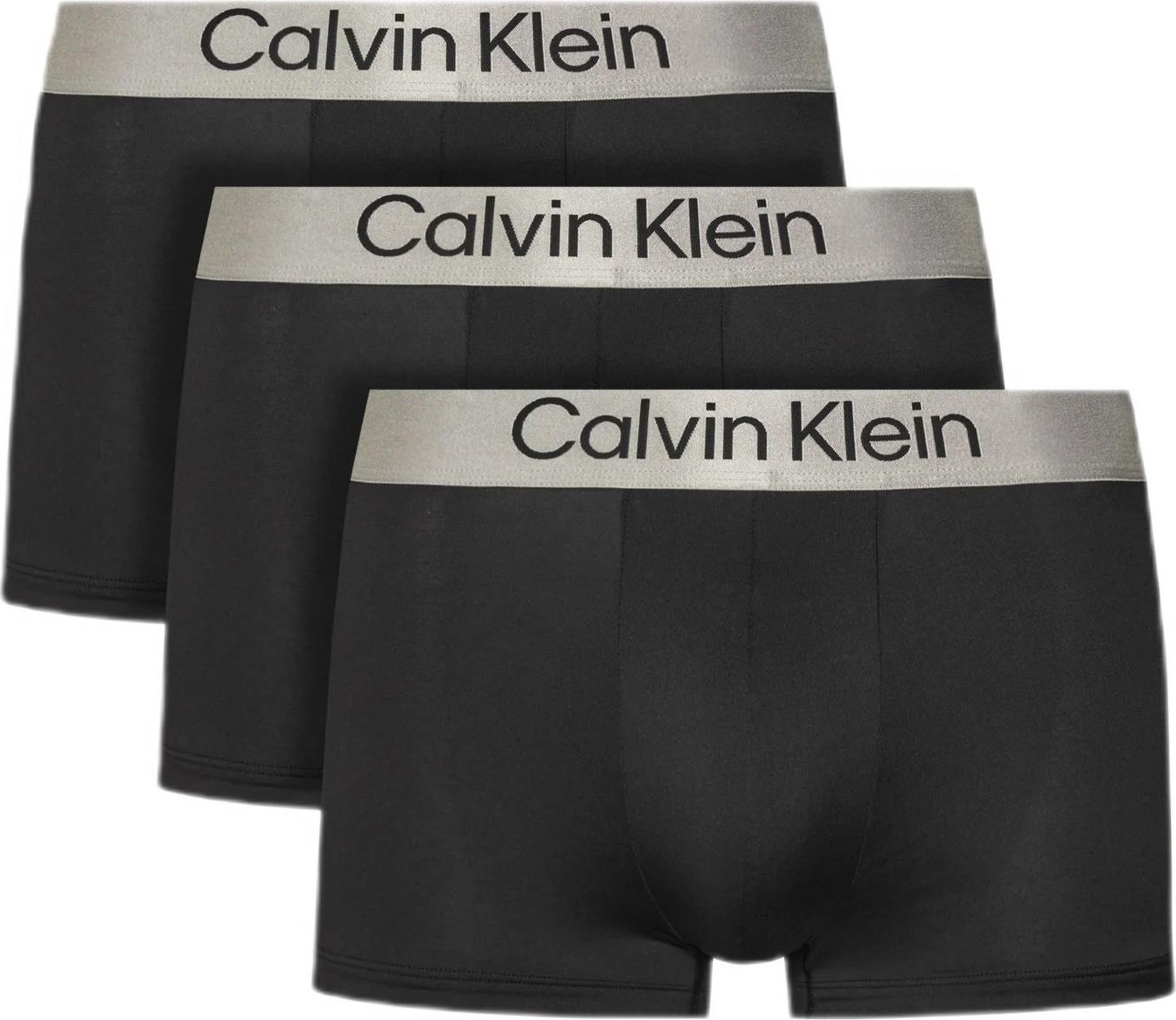 Calvin Klein Erkek Siyah Boxer 3'lü Paket S Beden Dokuma Desenli Rahat Kullanım LV00NB4269
