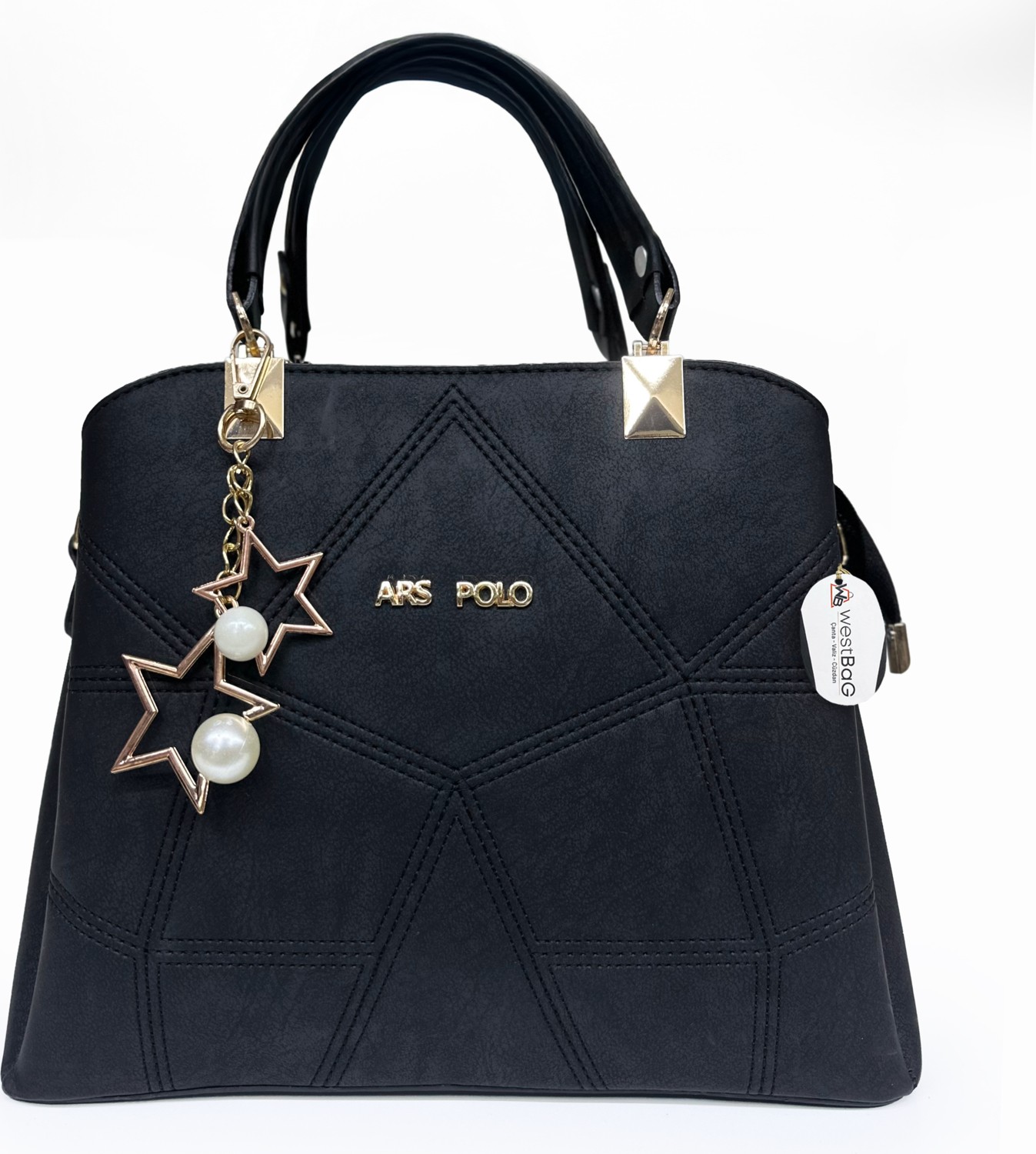 Westbag Kadın Butterfly El ve Omuz Çantası Kol Çantası Charm Detaylı görsel 5