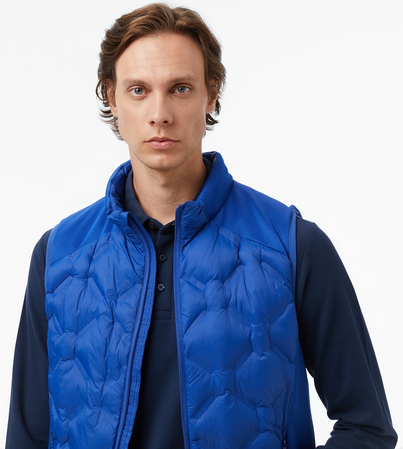 Nautica Erkek Mavi Regular Fit Yelek Standart Kol ve Cep Özellikli Şık Tasarım görsel 4