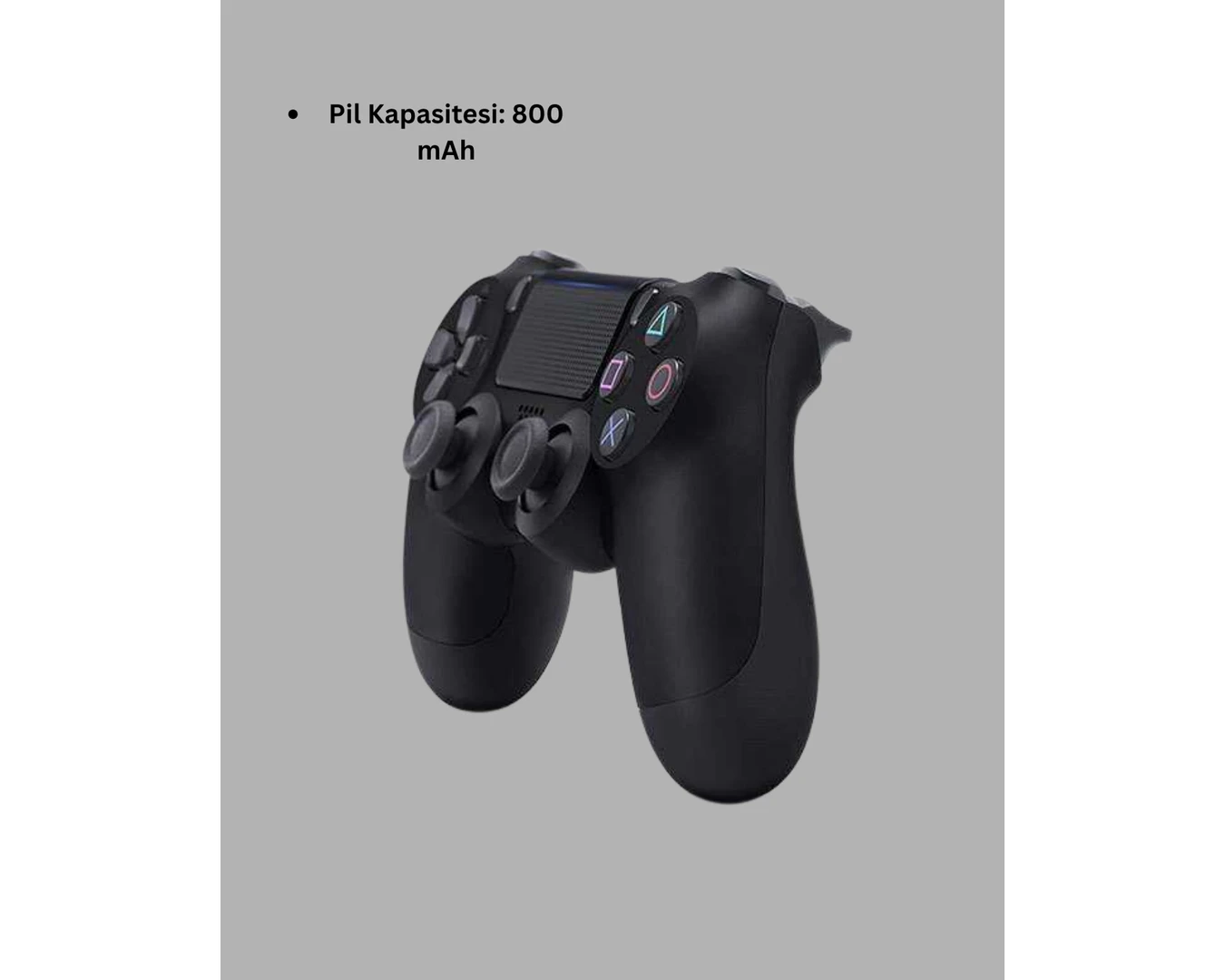 Resim Astraltech Kablosuz Titreşimli Oyun Kolu – Yüksek Hassasiyetli Analog Kontrol ve Ergonomik Tutma 