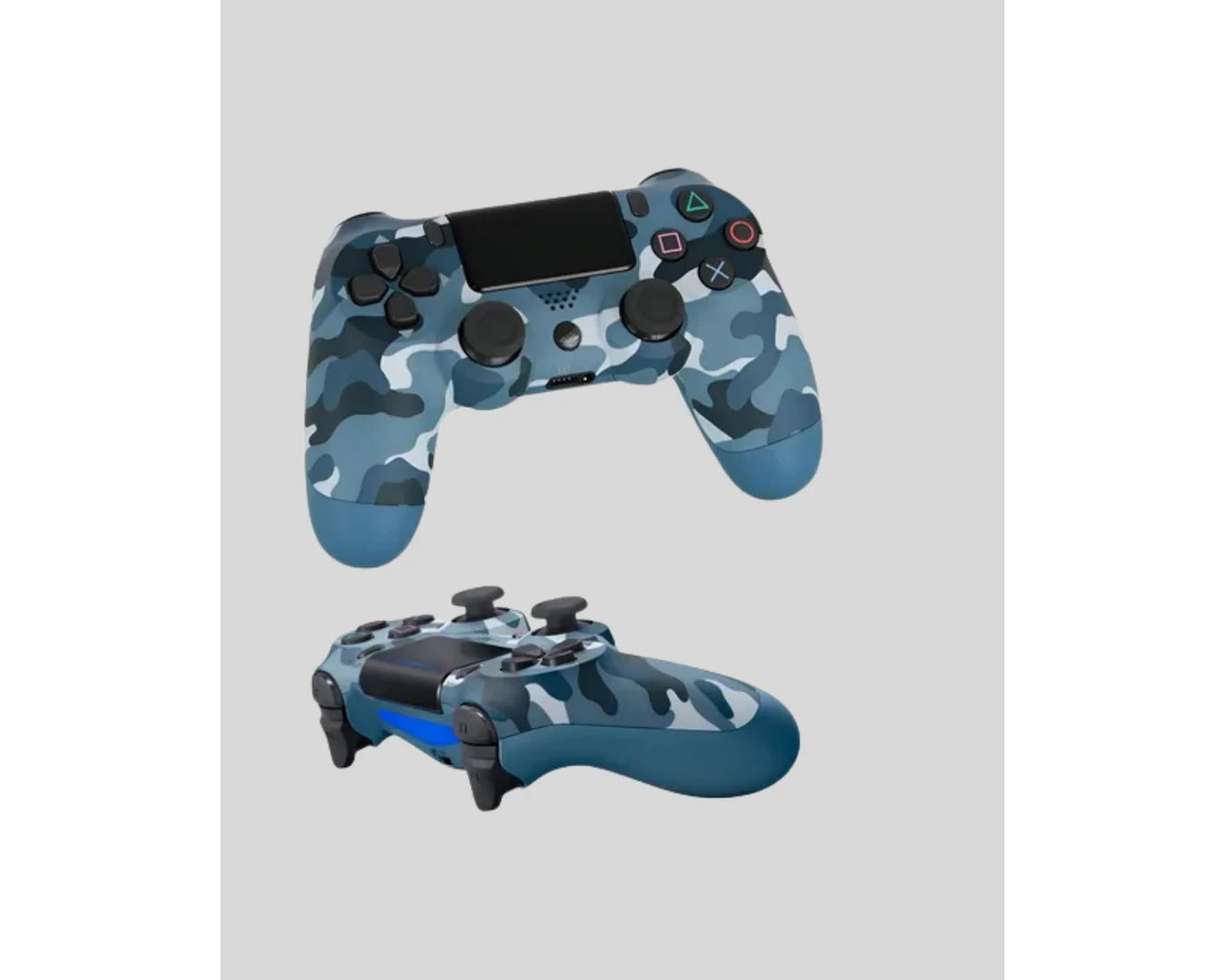 Resim TrentCo Ps4 Uyumlu Kablosuz Oyun Kolu Ergonomik Çift Titreşimli - Lisinya 