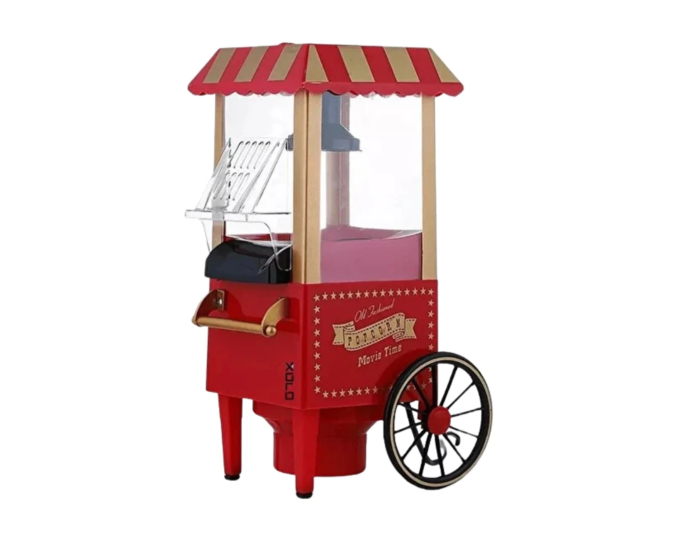 Resim DS LLC Nostaljik Tasarımlı Yağsız Mısır Patlatma Makinesi DSLLC4-2356Y 