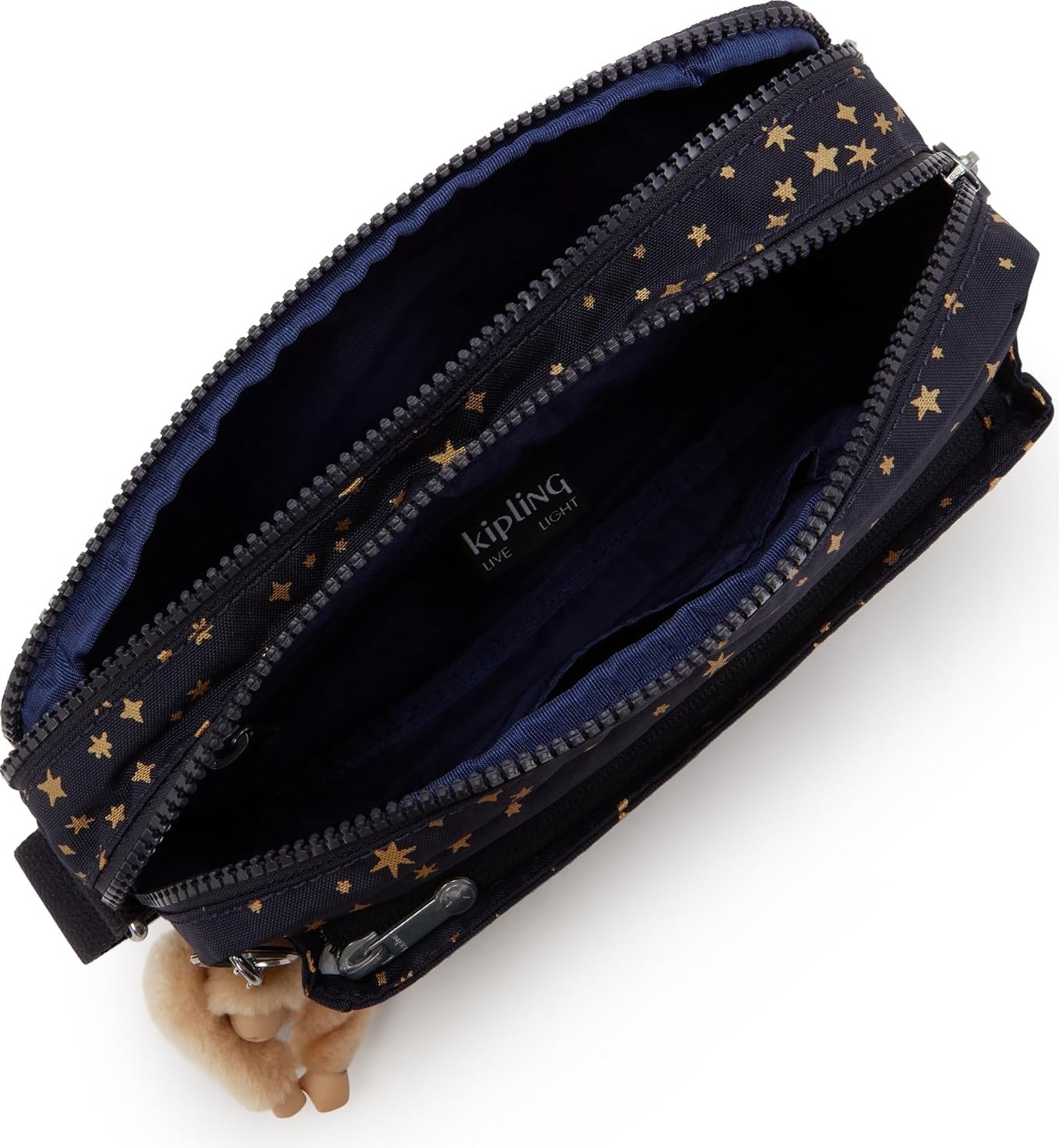 Kipling Abanu M Basic Print Omuz Çantası KI6237-8CV görsel 3
