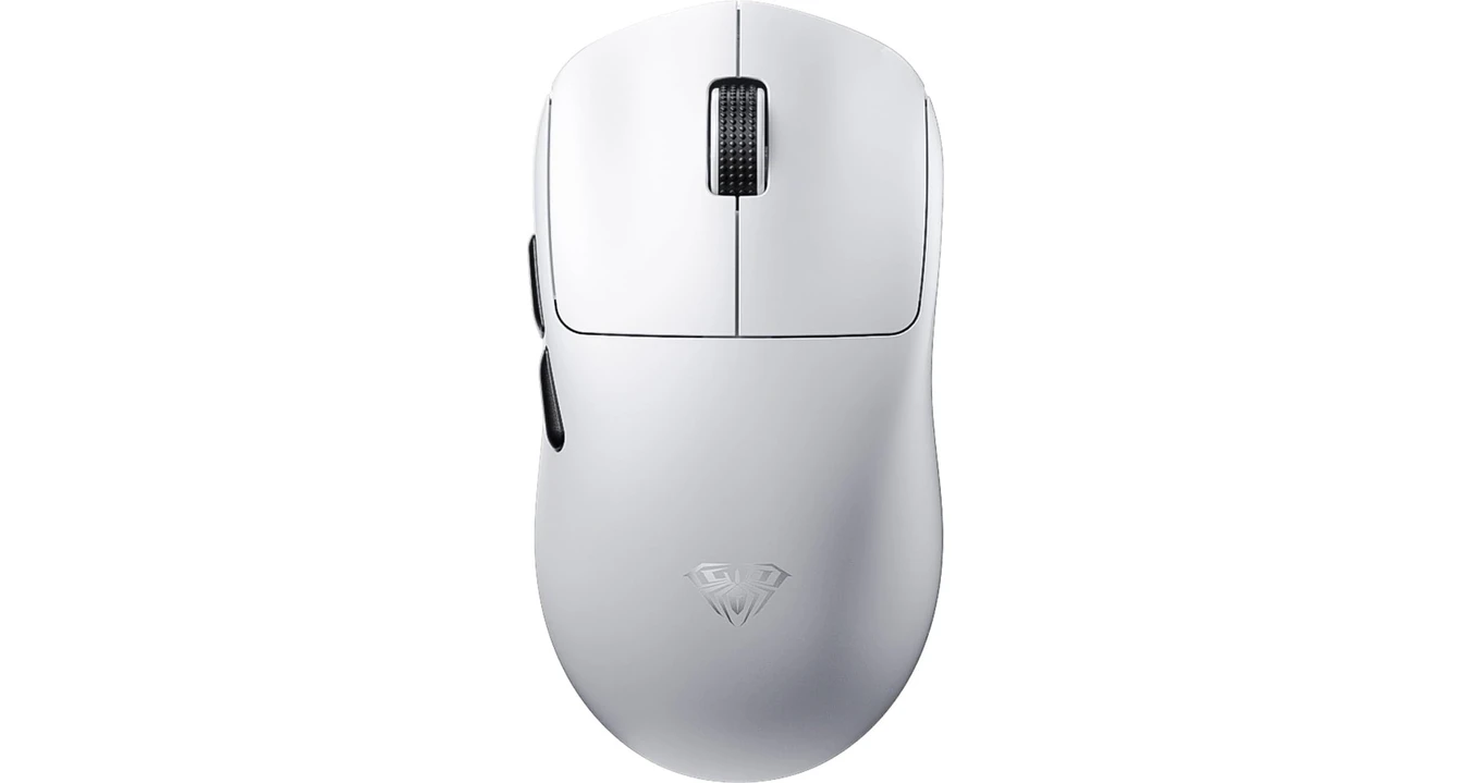 Resim Storemax Aula SC800 Lightweight PAW3395 Sensor 26000 Dpı 8000Hz Kablolu ve Kablosuz Gaming Oyuncu Mouse Beyaz 