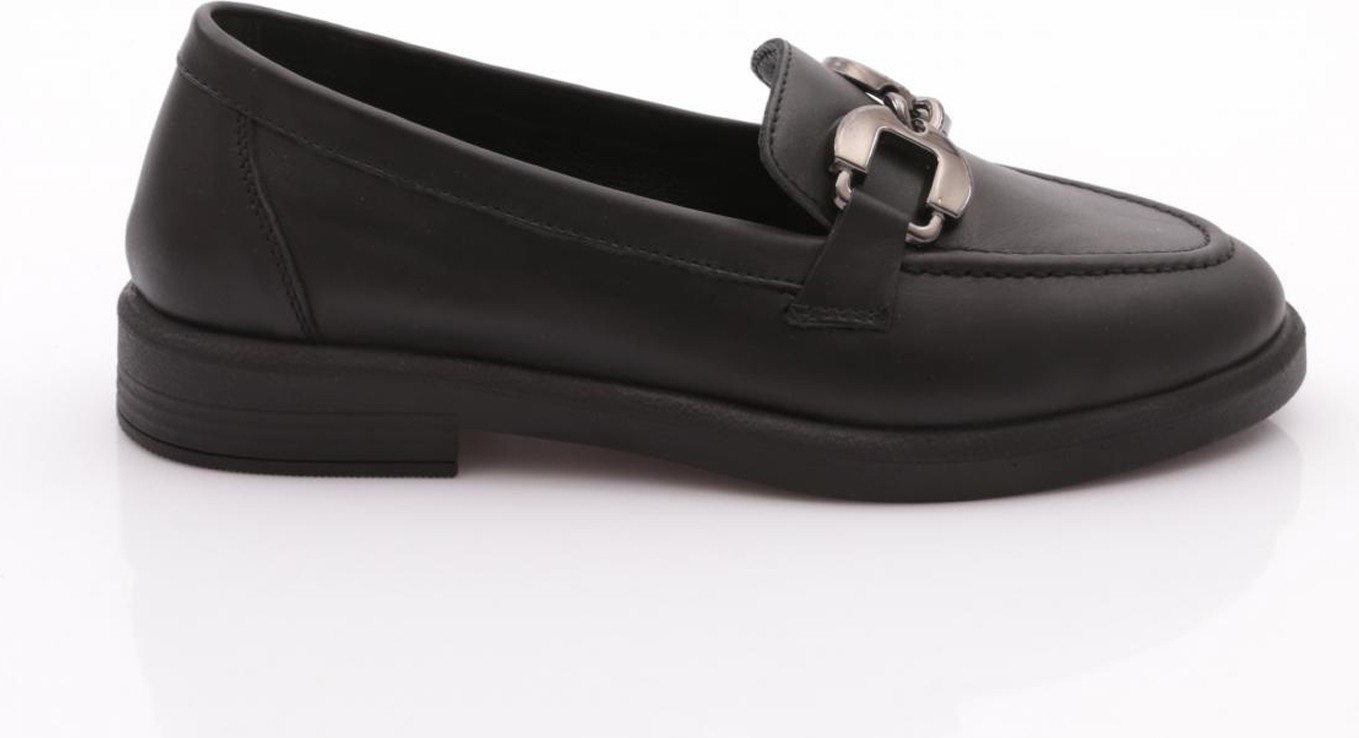 DGN 706 Kadin Aksesuarli Loafer Ayakkabi görsel 5