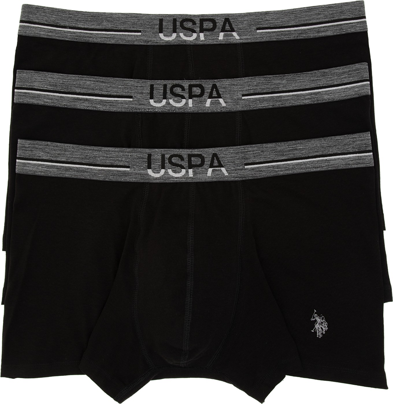 U.S. Polo Assn. Erkek 3'lü Boxer Takım 50318653-VR046 görsel 2