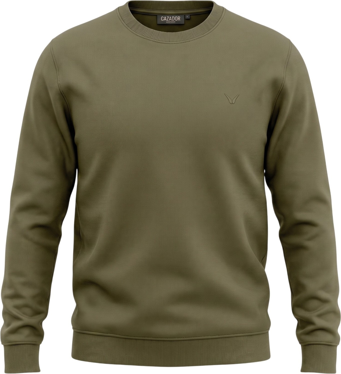 Cazador Caz 56100 3 Ipl. Basic Sweat Haki Erkek Sweatshirt