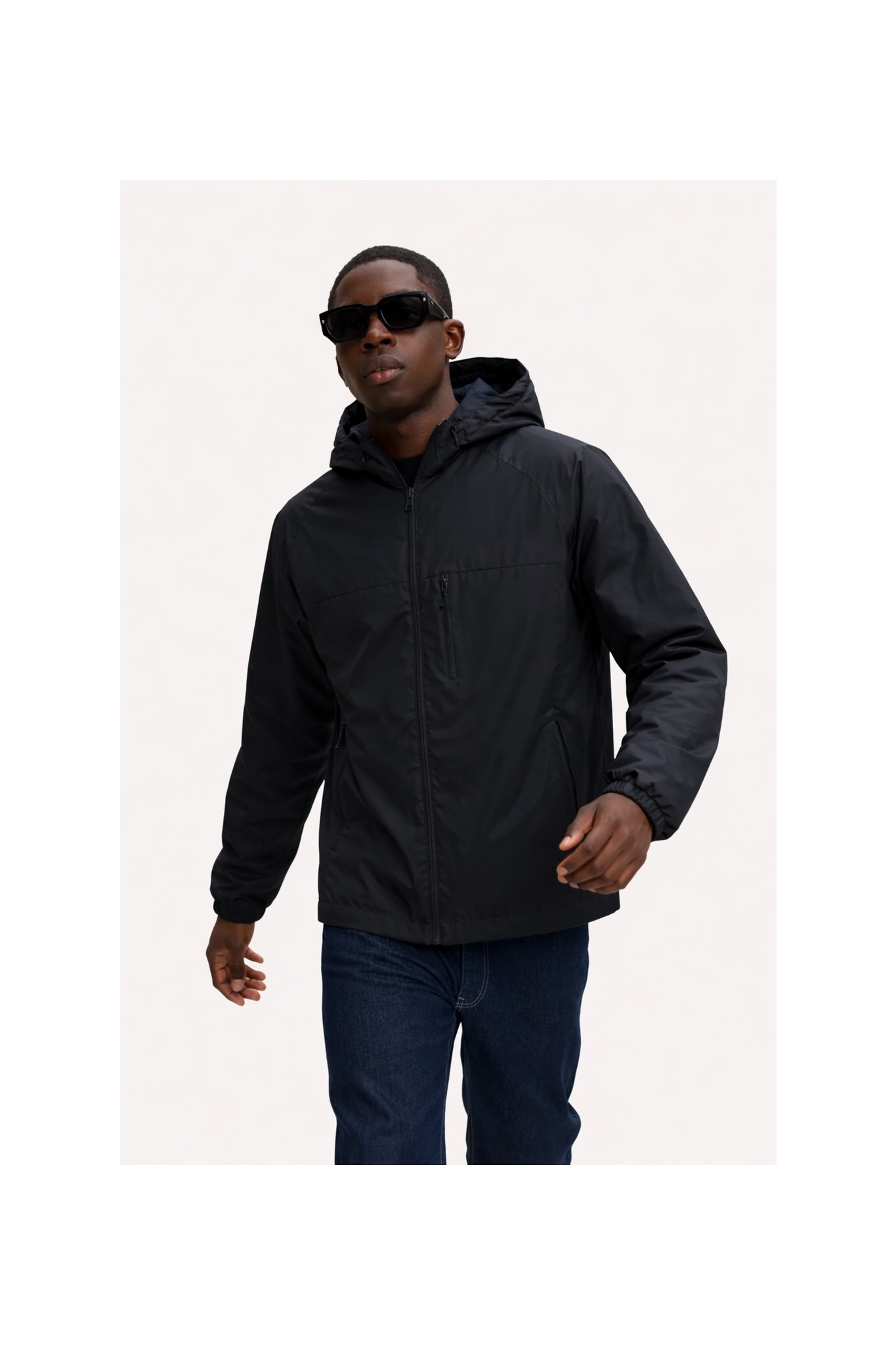 Damga Erkek Astarlı Trend Oversize Gri Yağmurluk & Rüzgarlık görsel 2