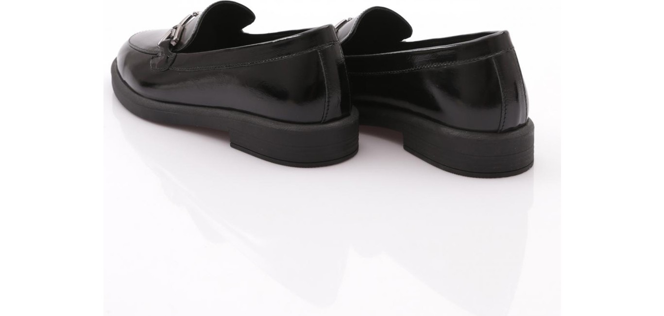 DGN 704 Kadın Aksesuarlı Loafer Ayakkabı görsel 3