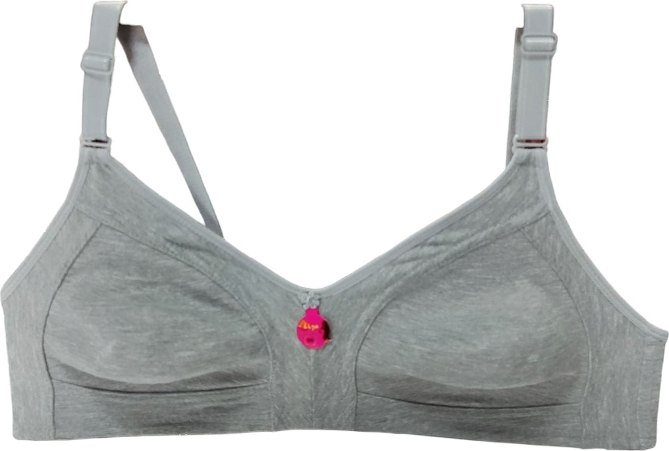 Wear Treasure Kadın Büyük Beden Sütyen C Cup Pamuklu Toparlayıcı Penye Sütyen görsel 7