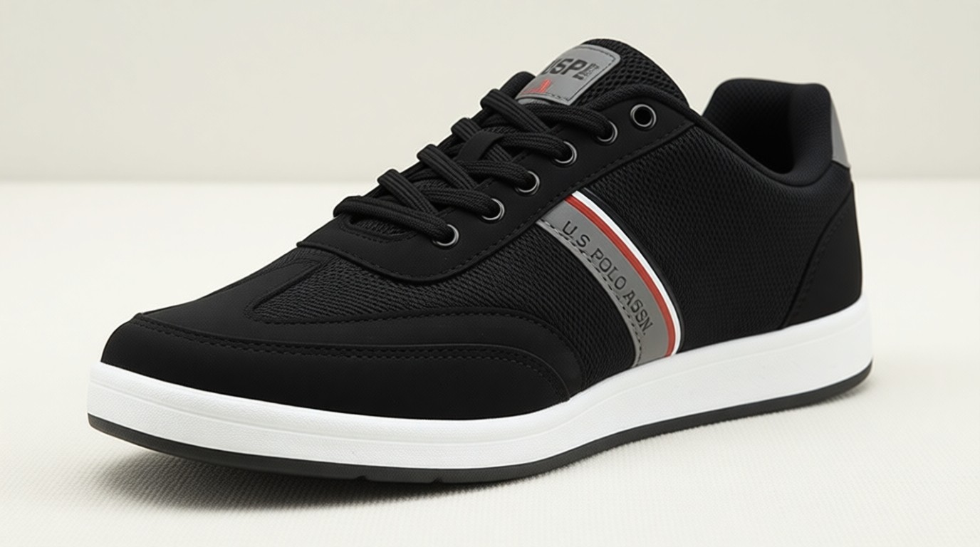 U.S. Polo Assn. Kares 2fx Siyah Erkek Sneaker görsel 7