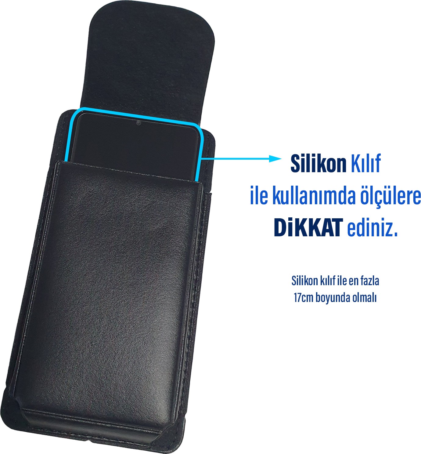 Exenar iPhone 16 Pro Max Kemer Kılıfı - 16 Plus Bel Kemer Kılıf Kapaklı Çanta görsel 5