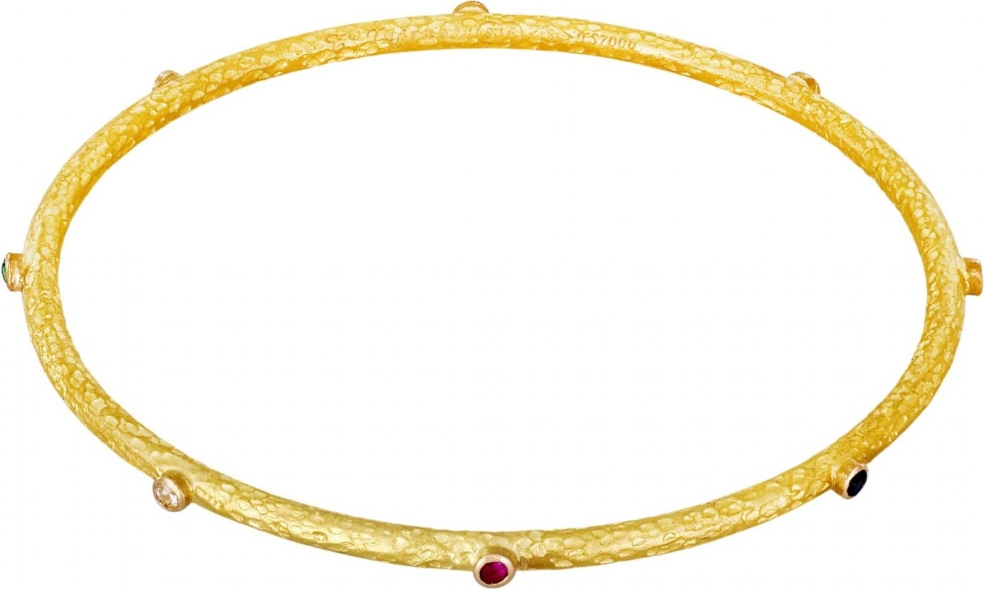 20 gr 22 Ayar Işçiliksiz Mat K03 Bilezik