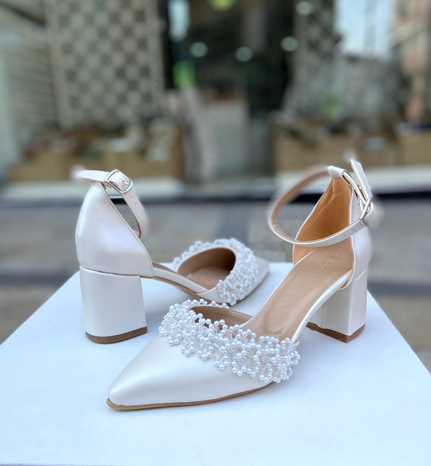 Gloriys Ayakkabı & Çanta Kalın Topuklu6 cm Topuklu Geli-Nişan Ayakkabısı görsel 3
