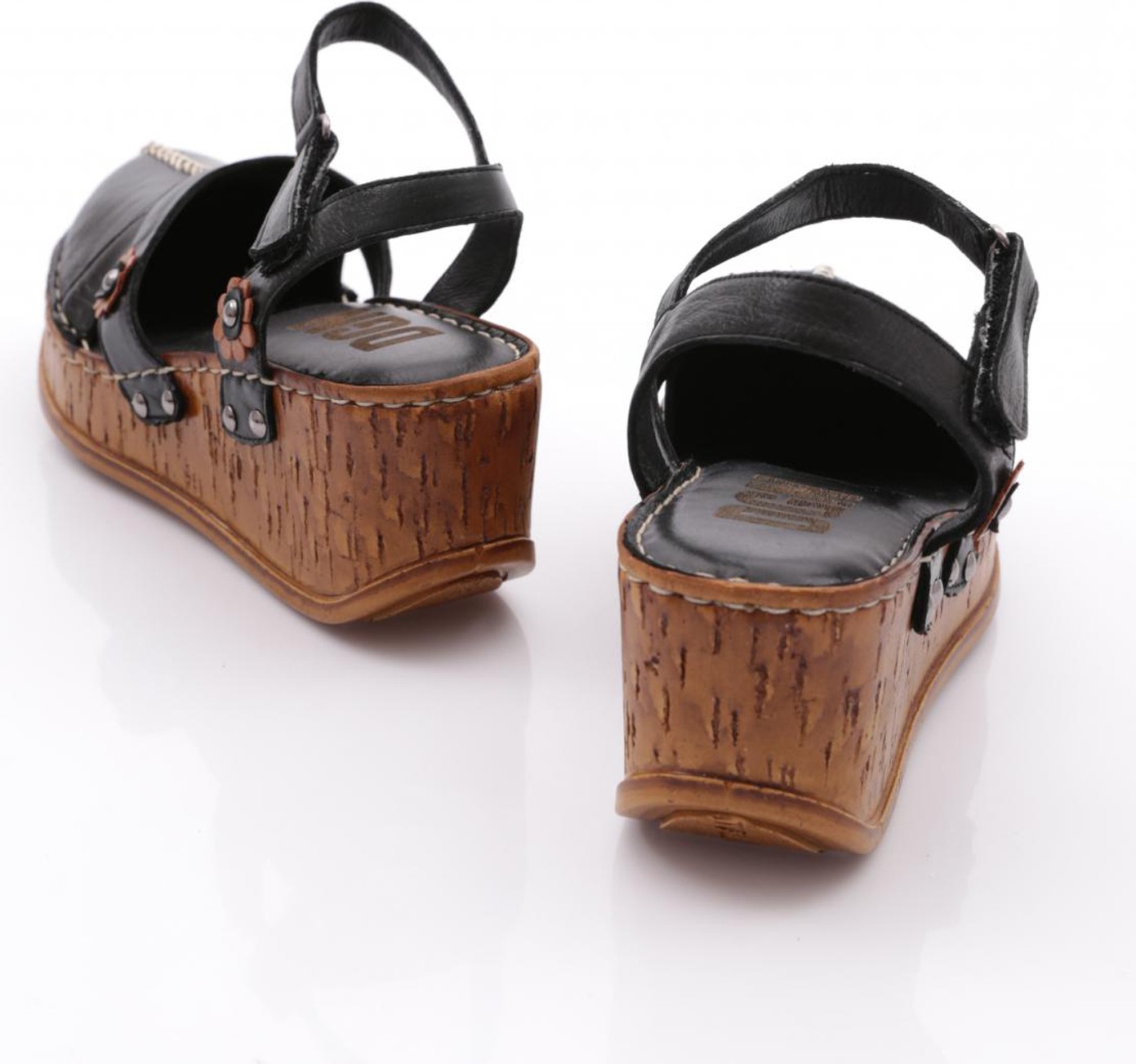 DGN 217-2064 Kadin Mega Kalin Taban Sandalet görsel 7