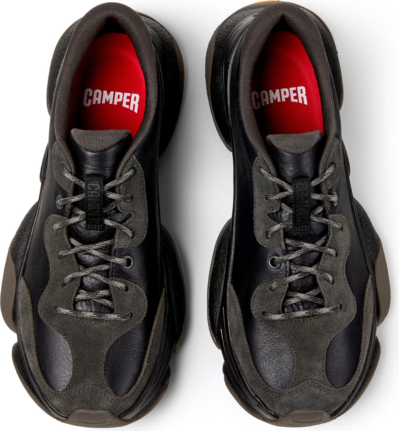 Camper Siyah Camper Karst 2 Erkek Sneaker Düz Taban ve Rahat Kullanım İçin Tasarlandı K101068-001 görsel 2