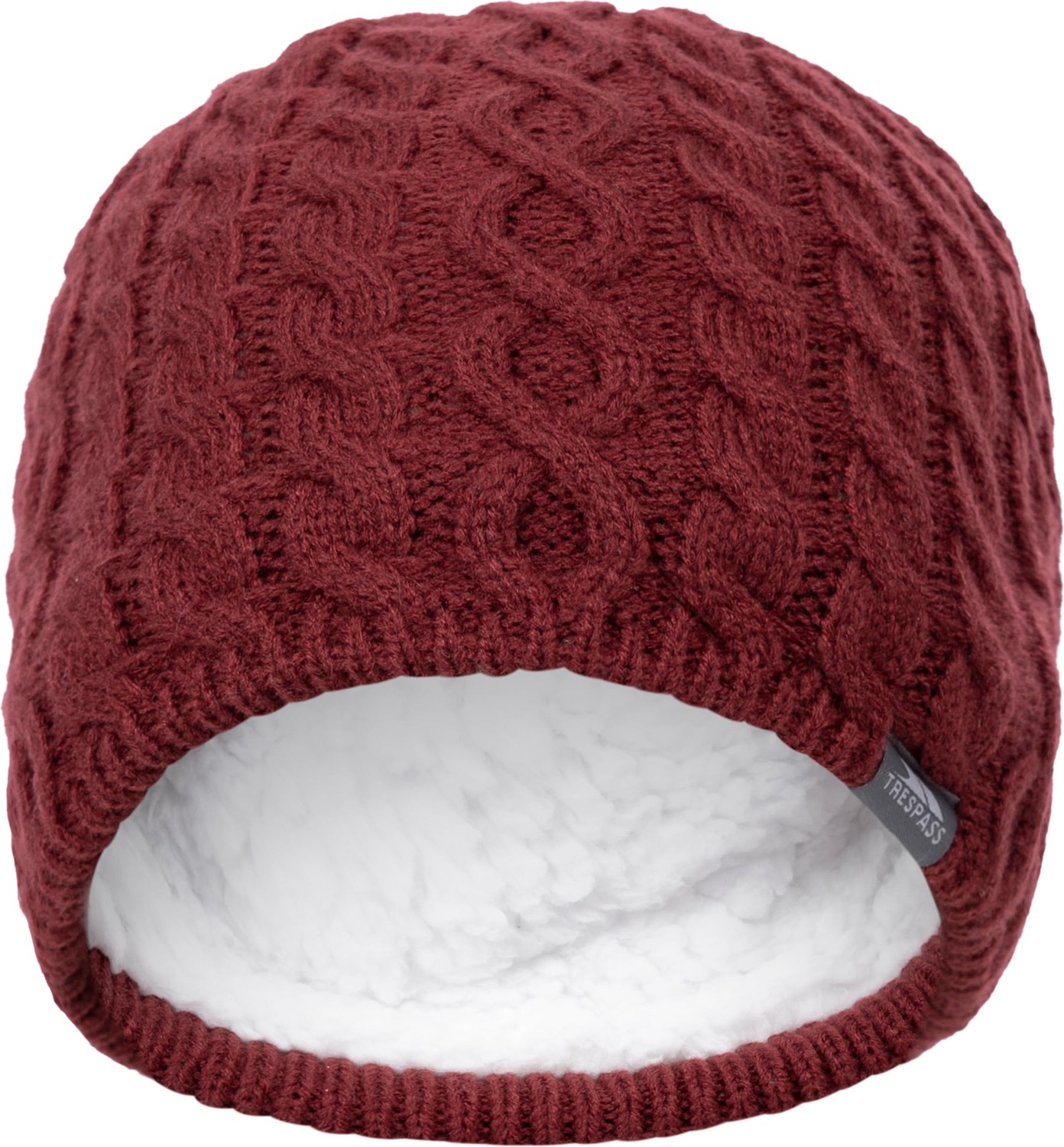 Die Grup Trespass Kadınlar/bayanlar Kendra Beanie Hat, Koyu Kiraz, Tek Beden görsel 2