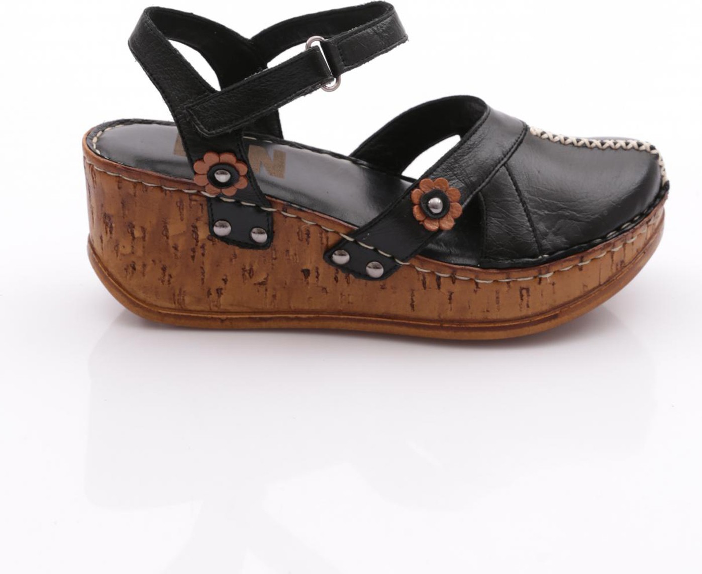 DGN 217-2064 Kadin Mega Kalin Taban Sandalet görsel 5