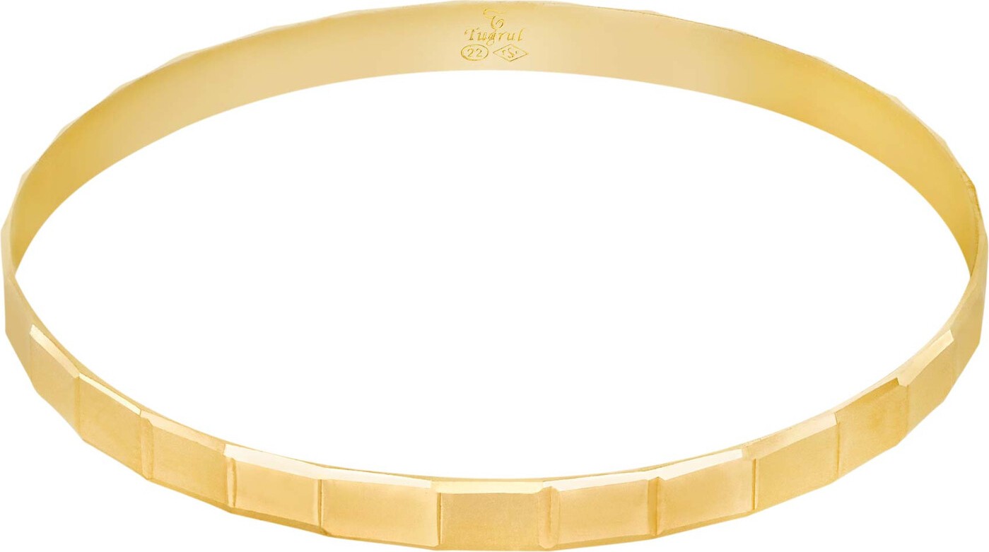 10 gr 22 Ayar Işçiliksiz Aynalı Kibrit Bilezik