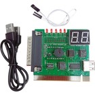 2 Haneli Bit Pc Bilgisayar Anakartı Teşhis Kartı USB Pcı LCD Hata Kodu Ekran Test Cihazı Analizörü Kartpostal (Yurt Dışından)