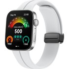 Huawei Watch Fit3 Için Manyetik Siyah Toka Silikon Kayış (Yurt Dışından)
