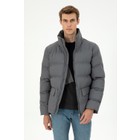 Erkek Gri Mont 50290802-VR024