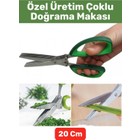 Premium Seri Yüksek Kaliteli Eşit Dilimleme Salata 5 Bıçaklı Çelik Çoklu Mutfak Doğrama Makası