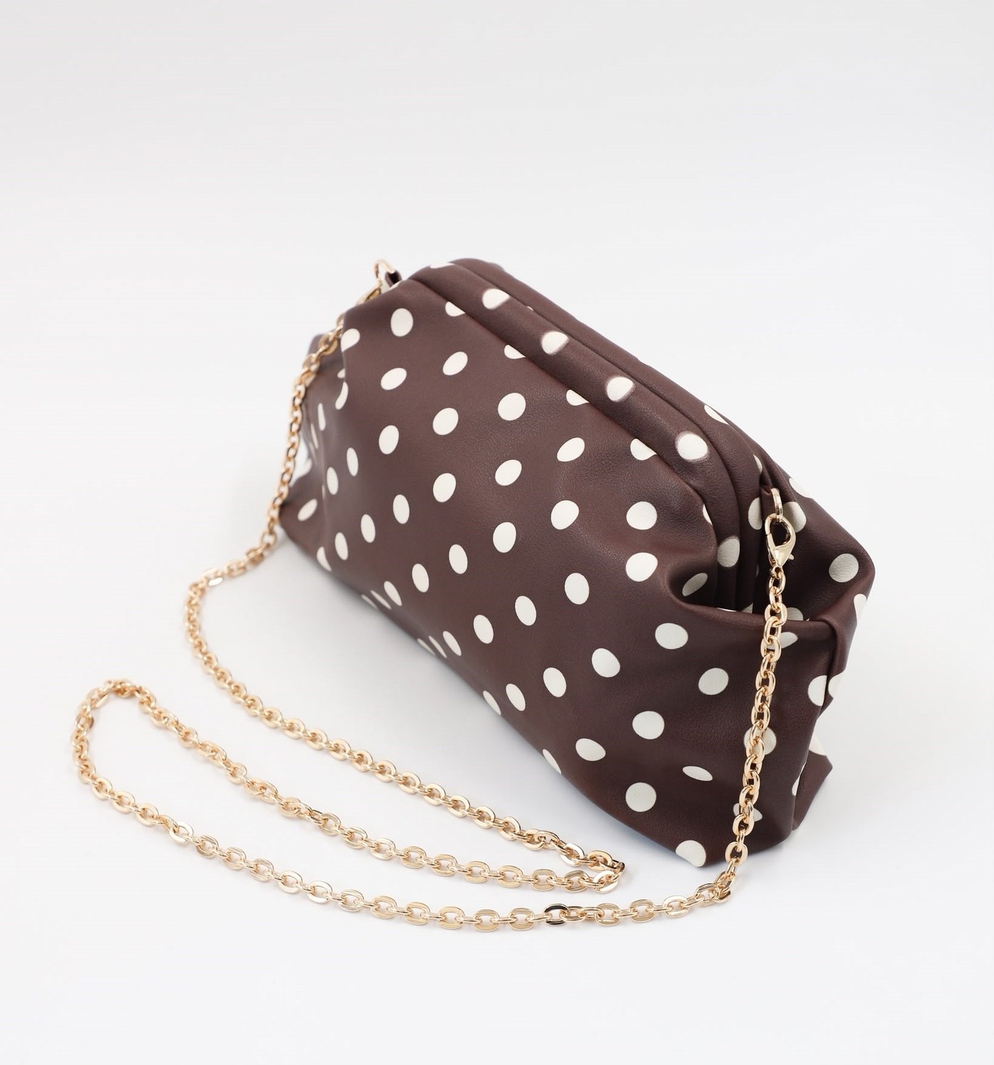Laletto Bags Kadın Puantiyeli Clutch Çanta görsel 7