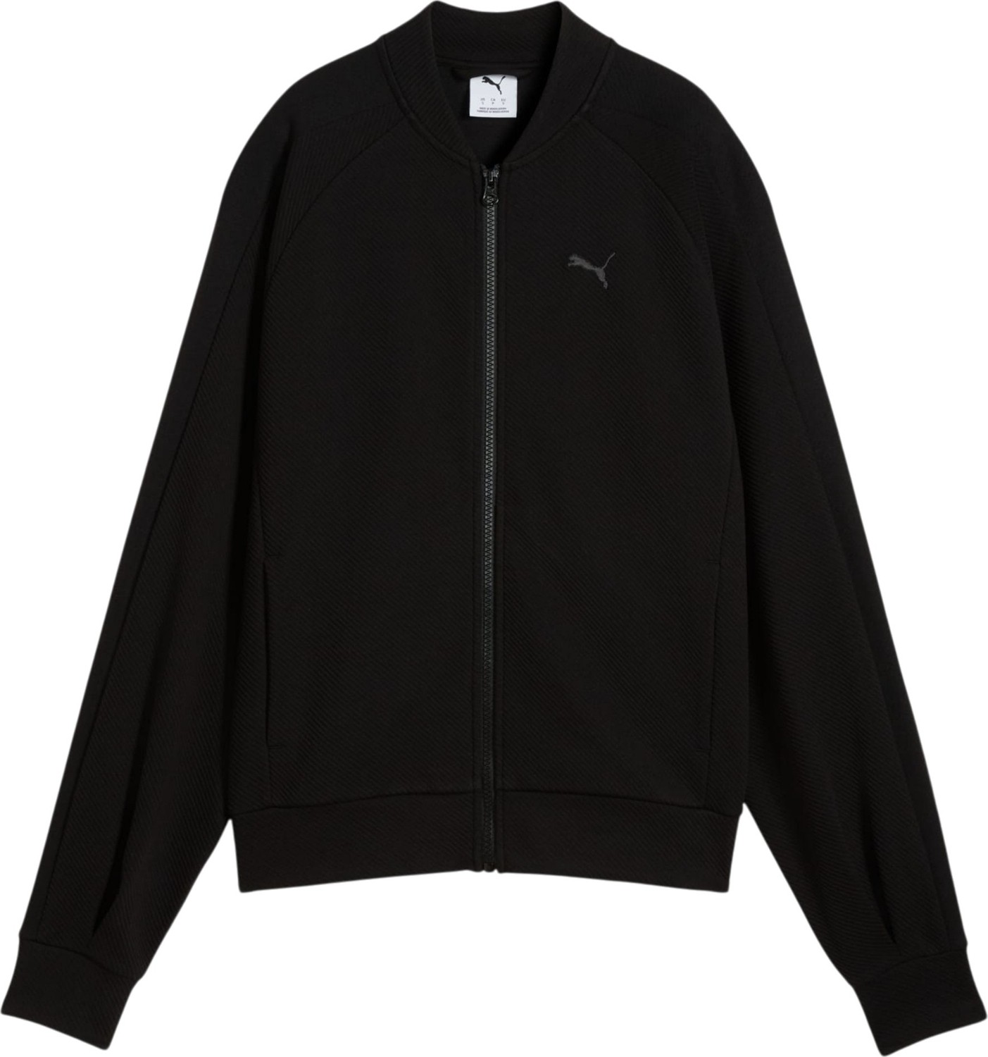 Puma Class Full-Zip Jacket Siyah Kadın Sweatshirt görsel 4