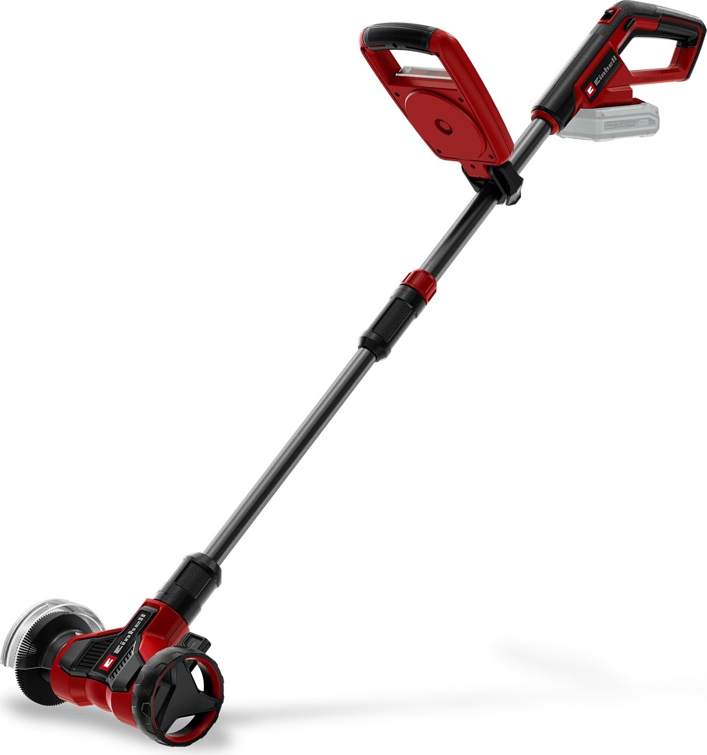 Die Grup Einhell Akülü Yüzey Temizleyici Ge-Cc 18/110 Li E-Solo Power X-Change (18 V, Teleskopik Kılavuz Çubuk, Ilave Tutamak, Ayarlanabilir Kılavuz Tekerlek, 2 x Fırça Dahil)