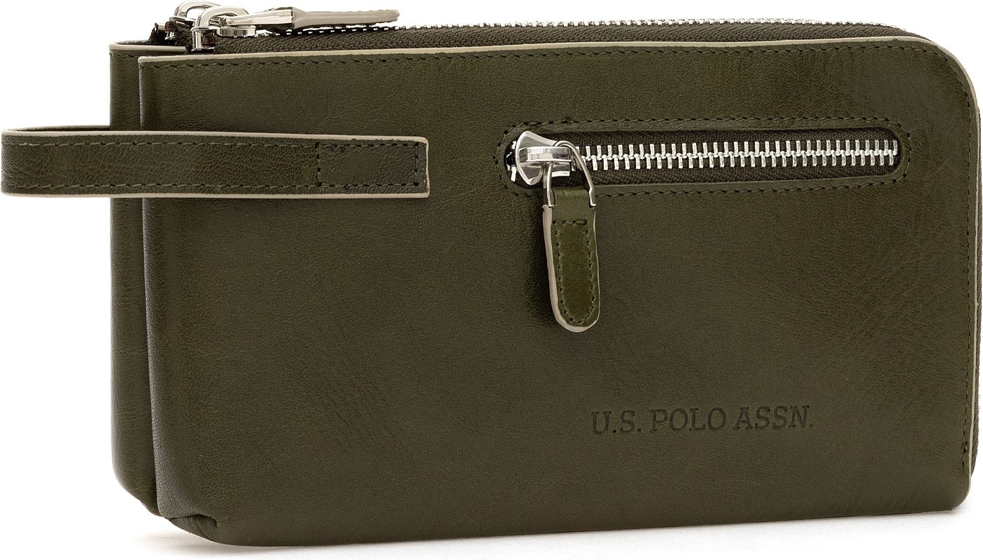 U.S. Polo Assn. Erkek Yeşil Cüzdan 50305449-VR054 görsel 7