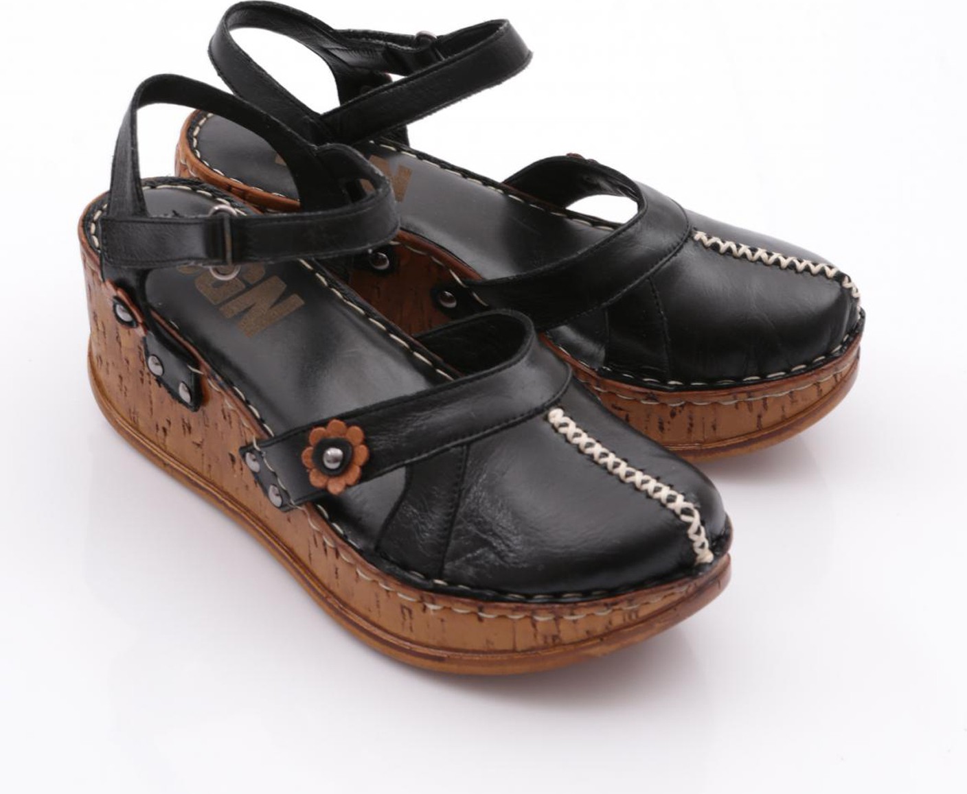 DGN 217-2064 Kadin Mega Kalin Taban Sandalet görsel 6