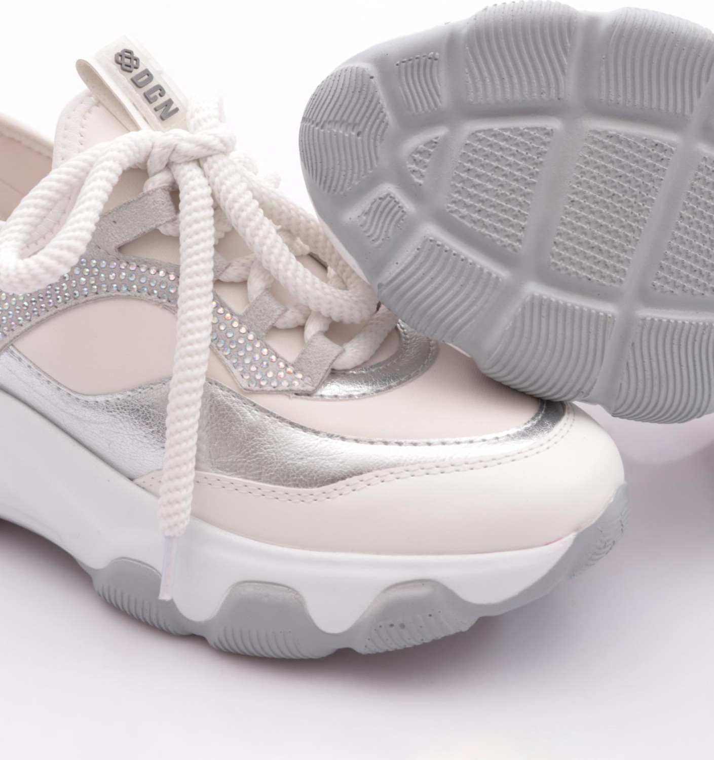 DGN B2011 Kadin Kalin Taban Sneakers görsel 4