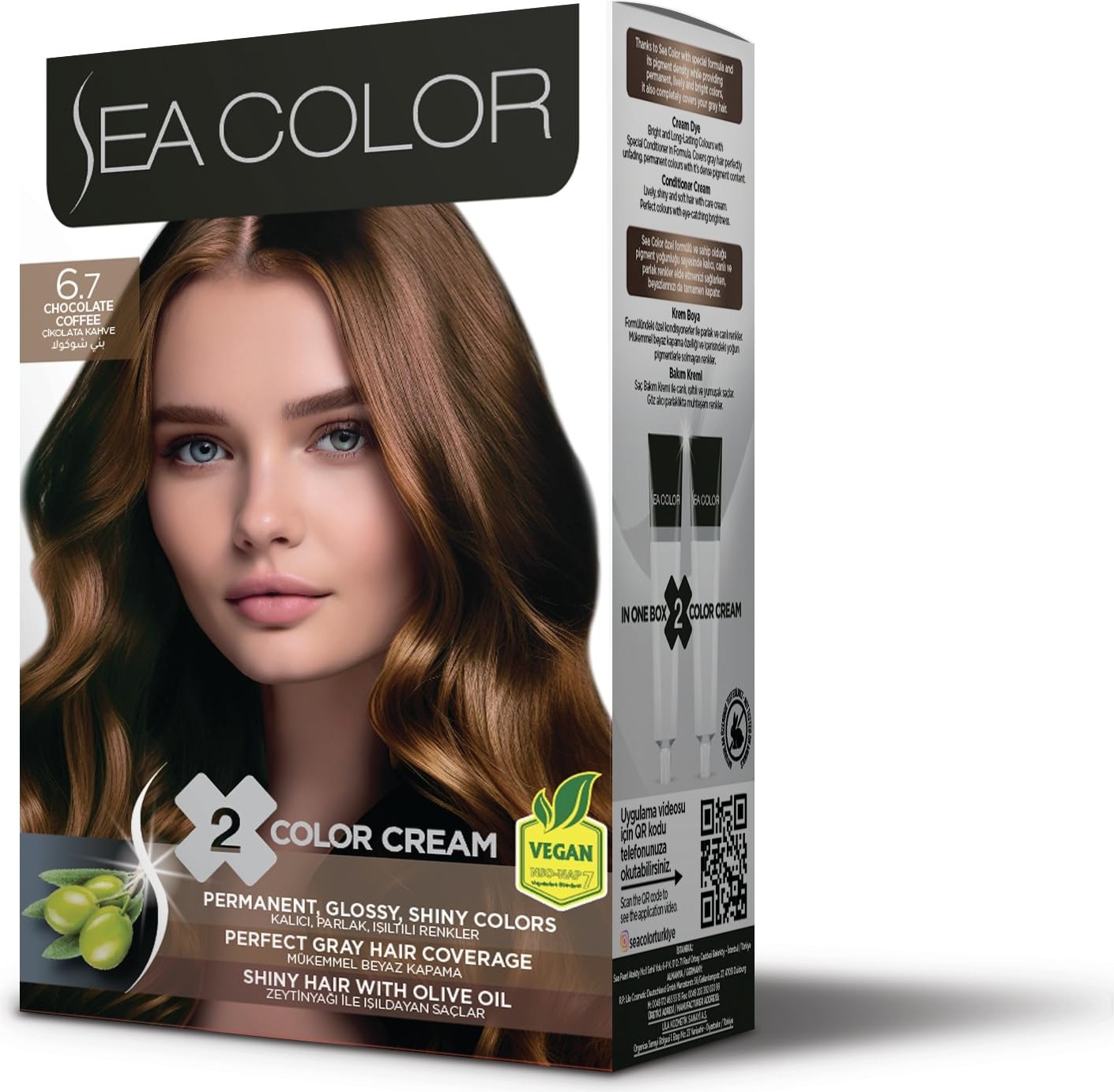 Esranın Dünyası Sea Color 6.7 Çikolata Kahve Set Boya