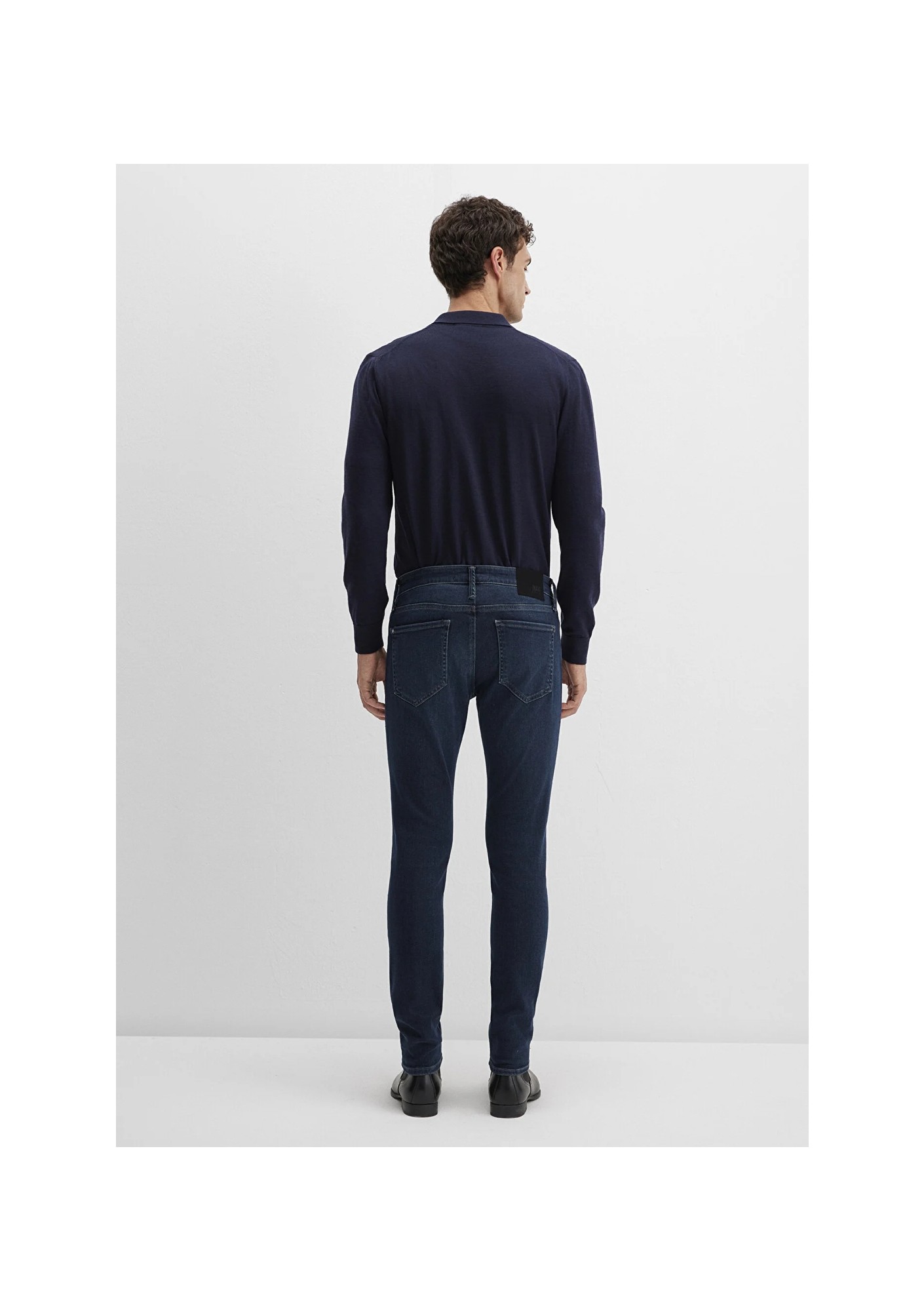 Mavi James Lux Black Puslu Koyu Mavi Jean Pantolon 0042490825 görsel 8