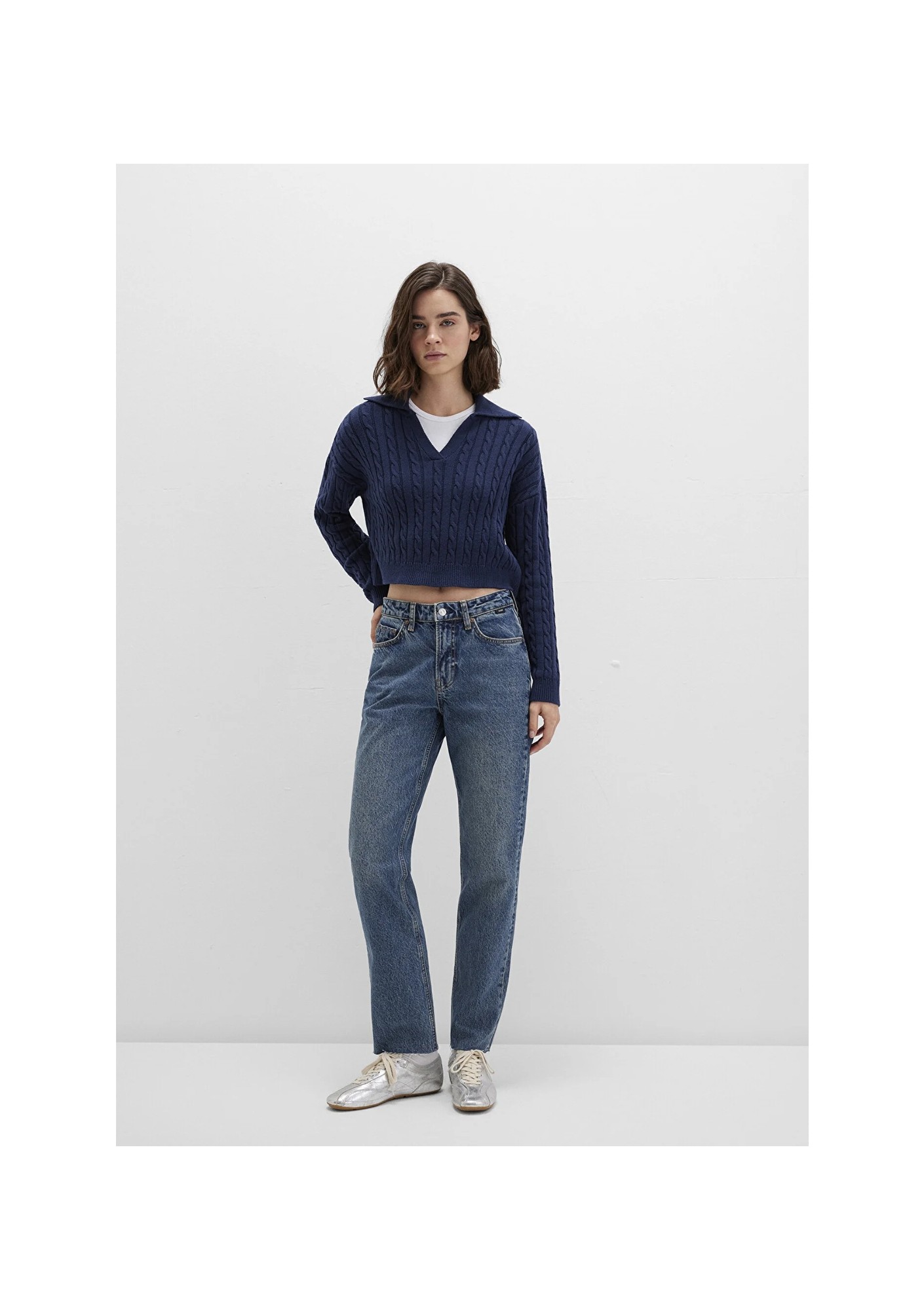Mavi New York Classic Denim Puslu Koyu Mavi Jean Pantolon 101441-88581 görsel 2