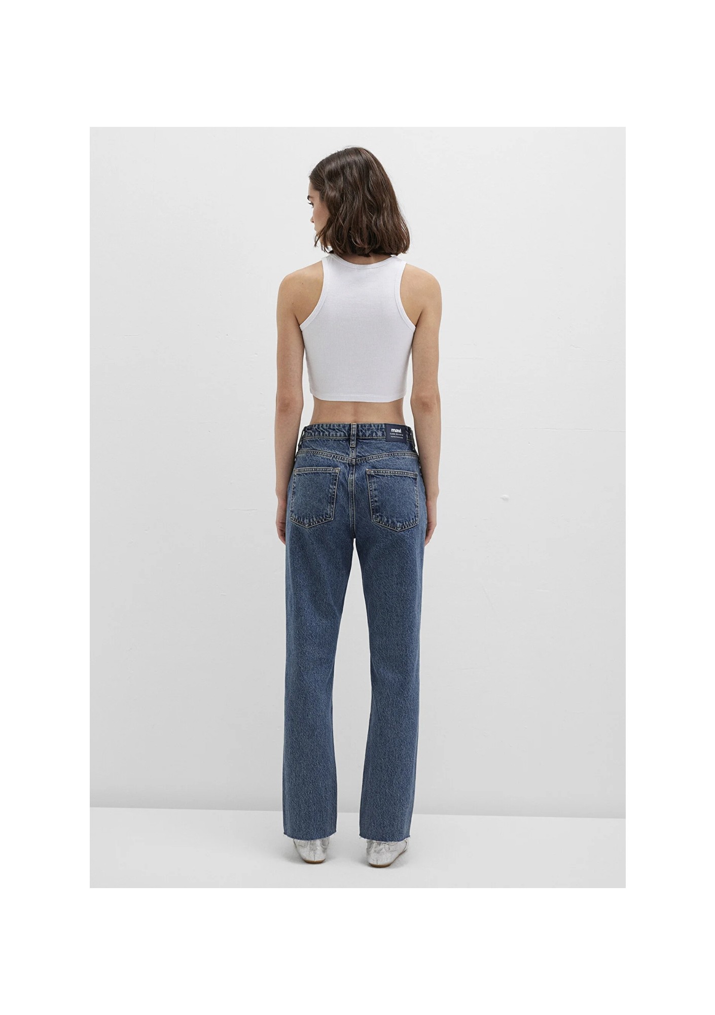 Mavi New York Classic Denim Puslu Koyu Mavi Jean Pantolon 101441-88581 görsel 5