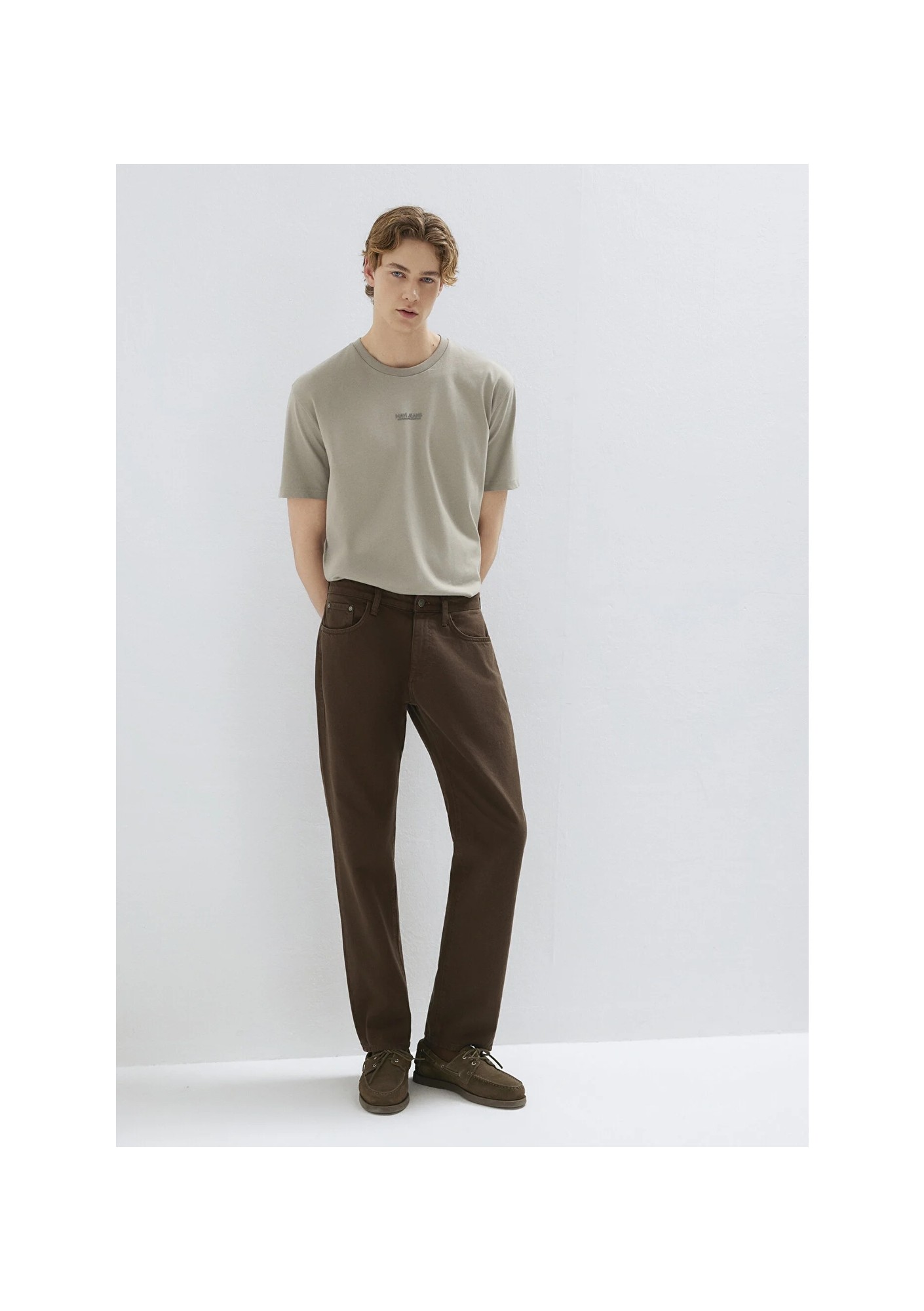 Mavi Lisbon Kahverengi Gabardin Pantolon 0010039-A2797
