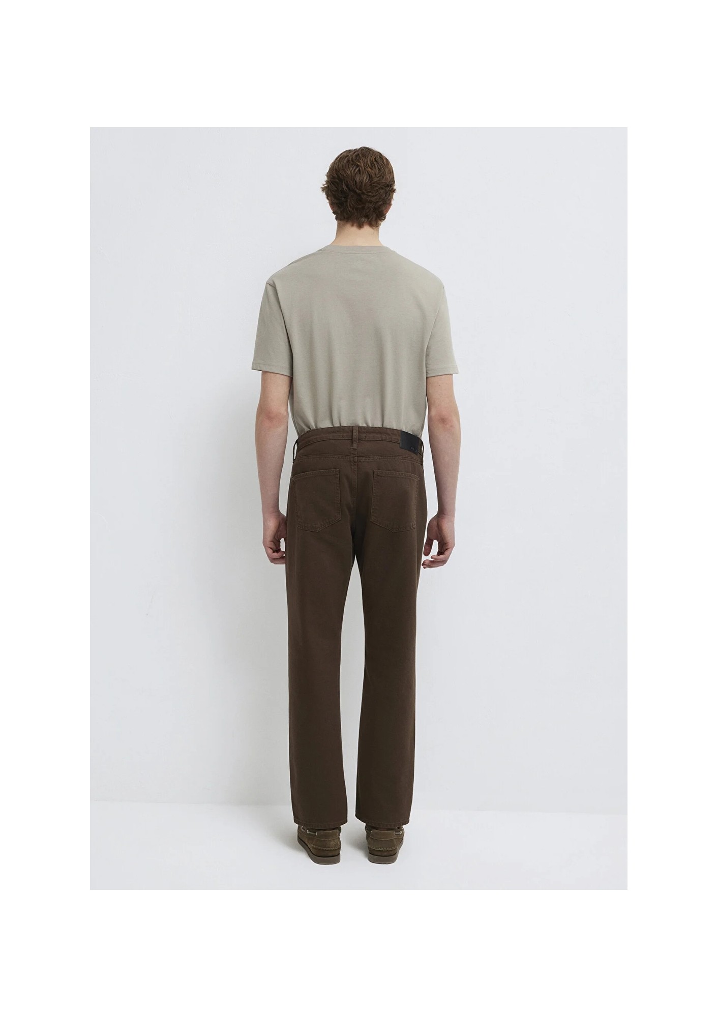 Mavi Lisbon Kahverengi Gabardin Pantolon 0010039-A2797 görsel 5