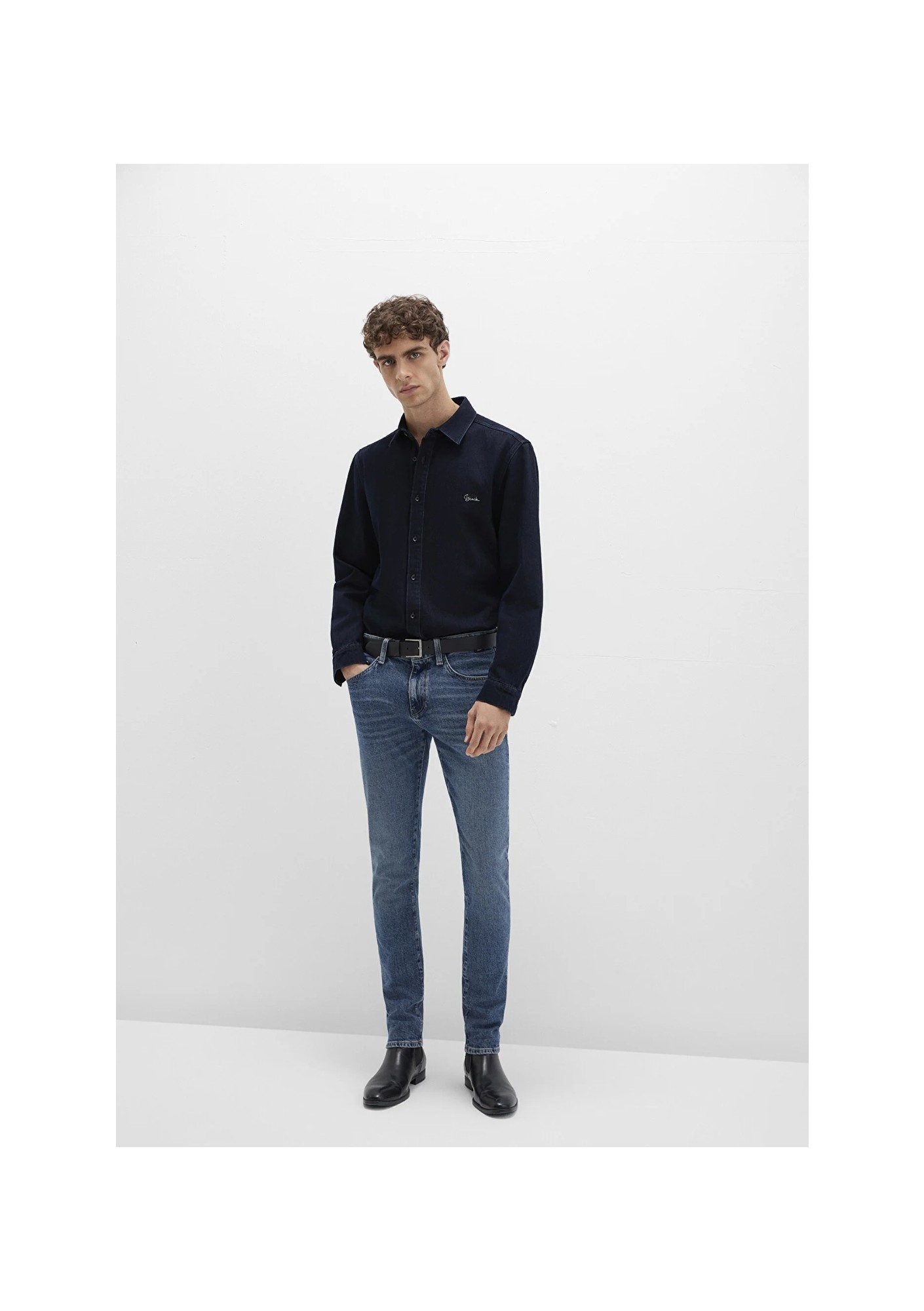 mavi KVNÇ Mavi Black Puslu Mavi Jean Pantolon 001070-90983