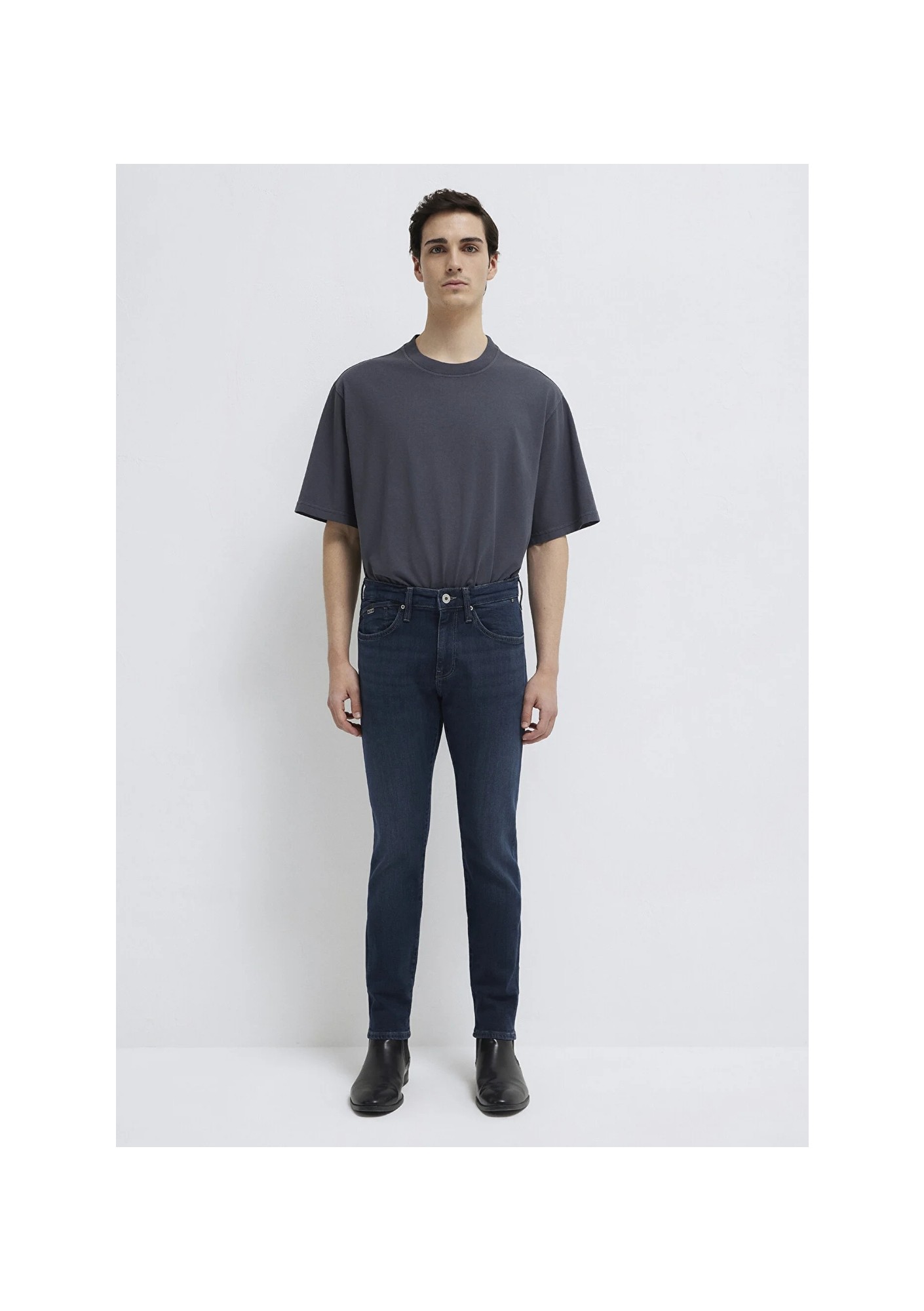 Mavi James Mavi Pro Puslu Gece Mavisi Jean Pantolon 00424A1737 görsel 3