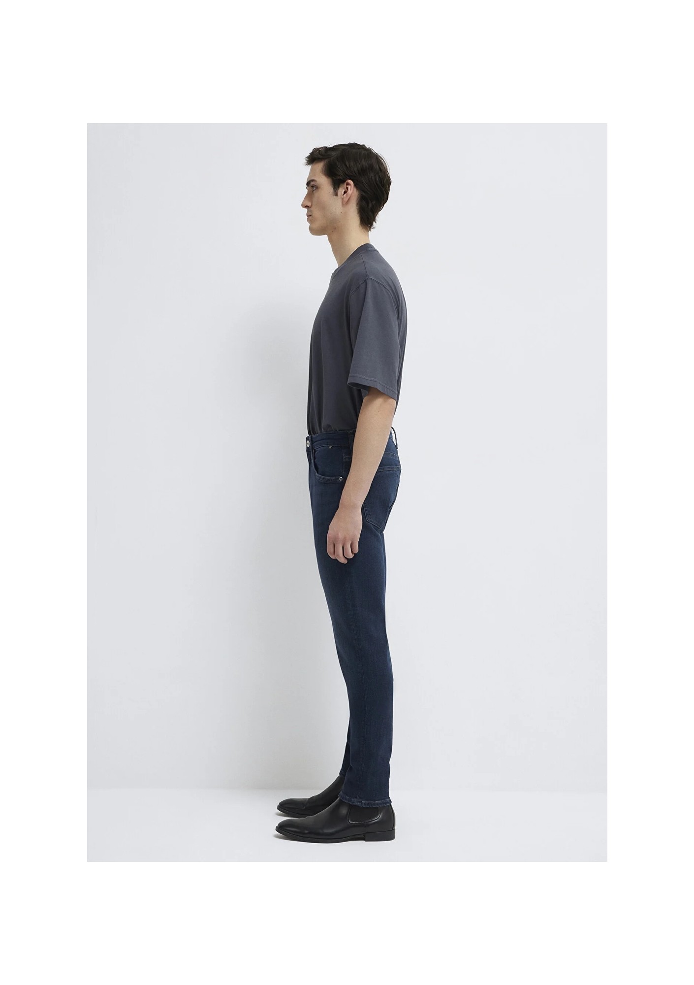 Mavi James Mavi Pro Puslu Gece Mavisi Jean Pantolon 00424A1737 görsel 4