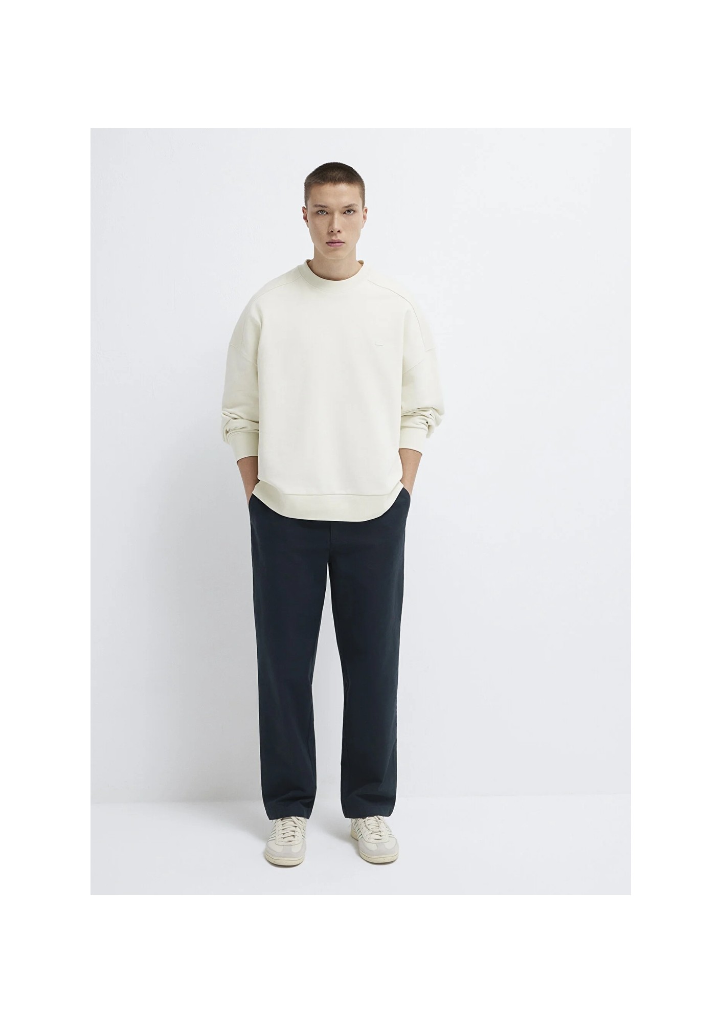 Mavi Beli Lastikli Lacivert Pantolon 0010610-71379