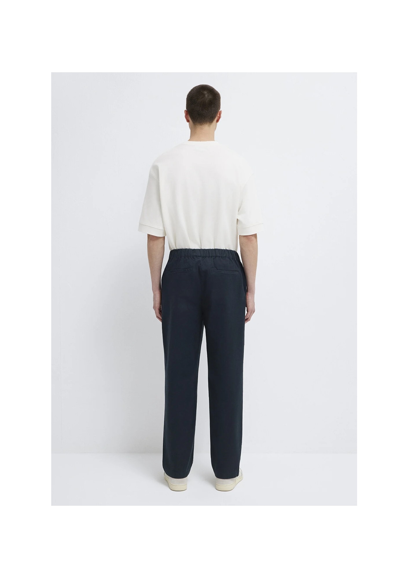 Mavi Beli Lastikli Lacivert Pantolon 0010610-71379 görsel 5