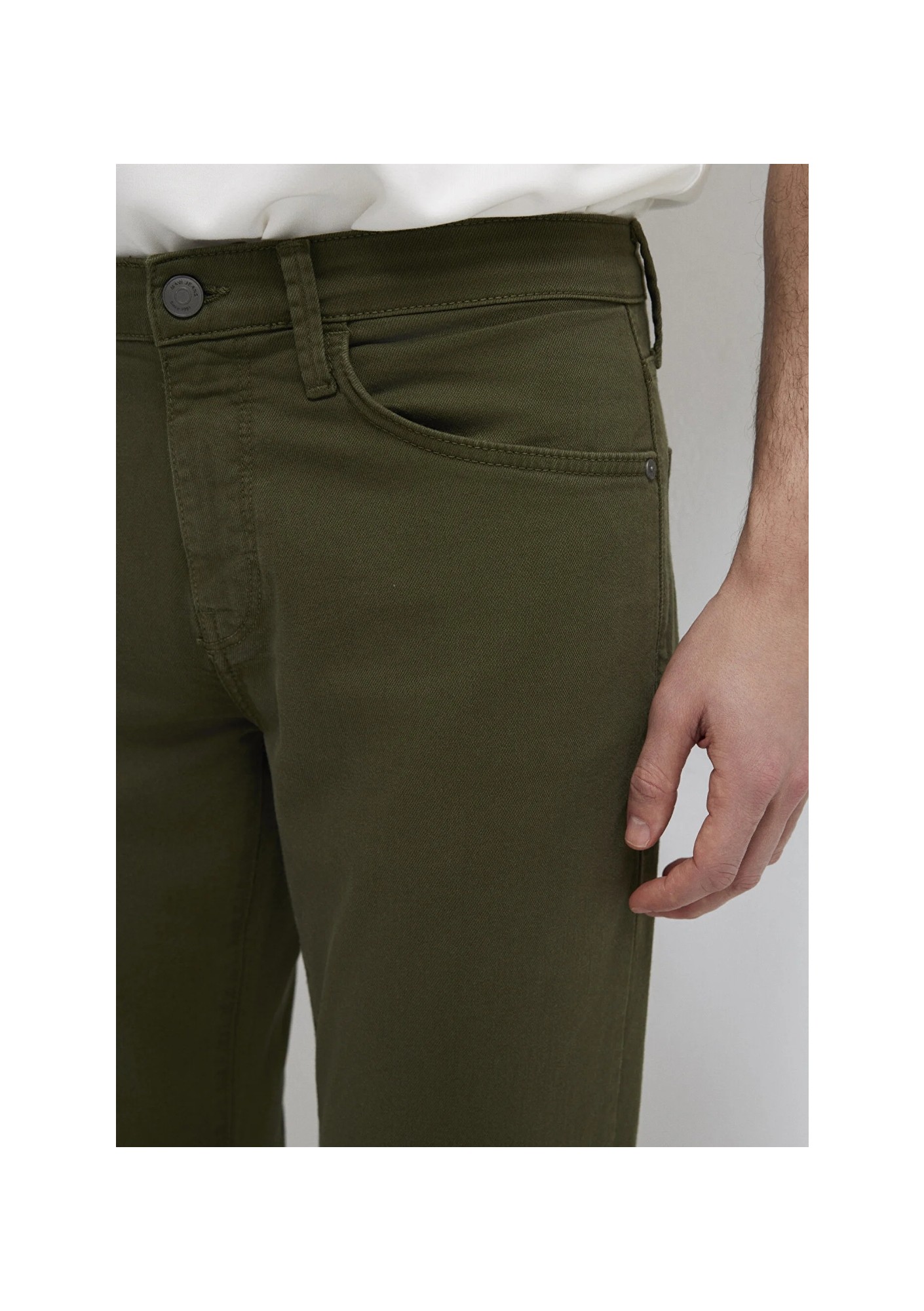 Mavi Martin Yeşil Gabardin Pantolon 00378A3057 görsel 8