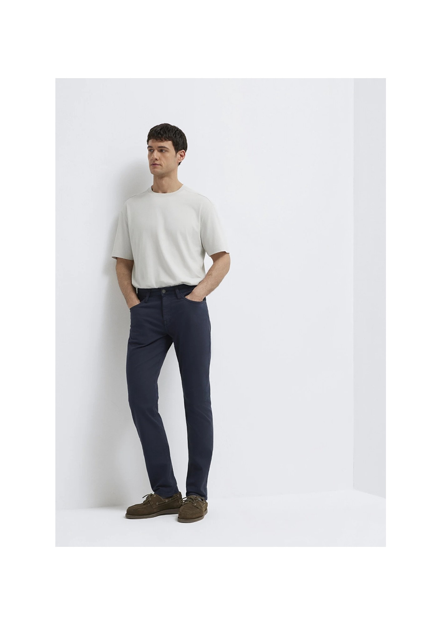 Mavi Marcus Mavi Black Lacivert Gabardin Pantolon 00351A2793 görsel 2