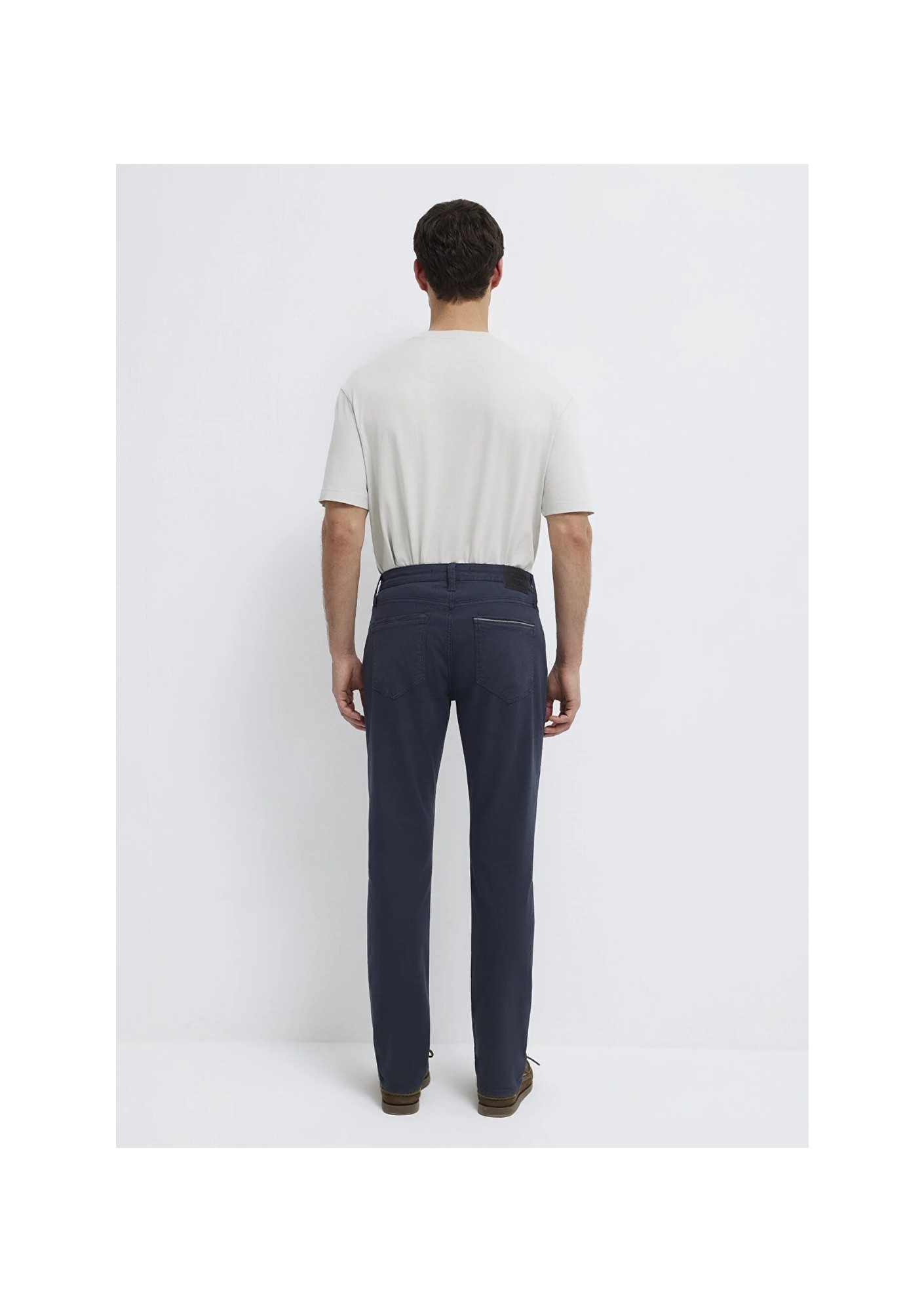 Mavi Marcus Mavi Black Lacivert Gabardin Pantolon 00351A2793 görsel 5