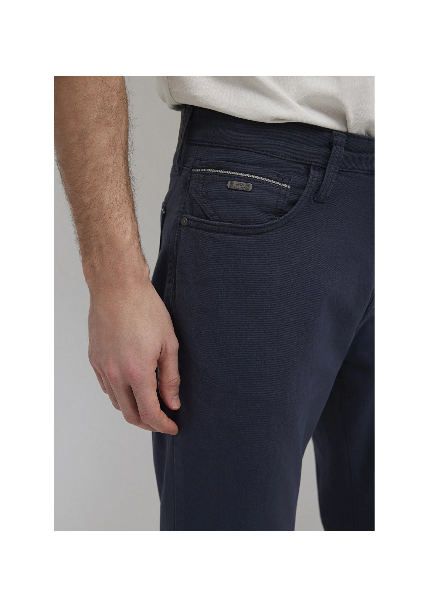 Mavi Marcus Mavi Black Lacivert Gabardin Pantolon 00351A2793 görsel 7